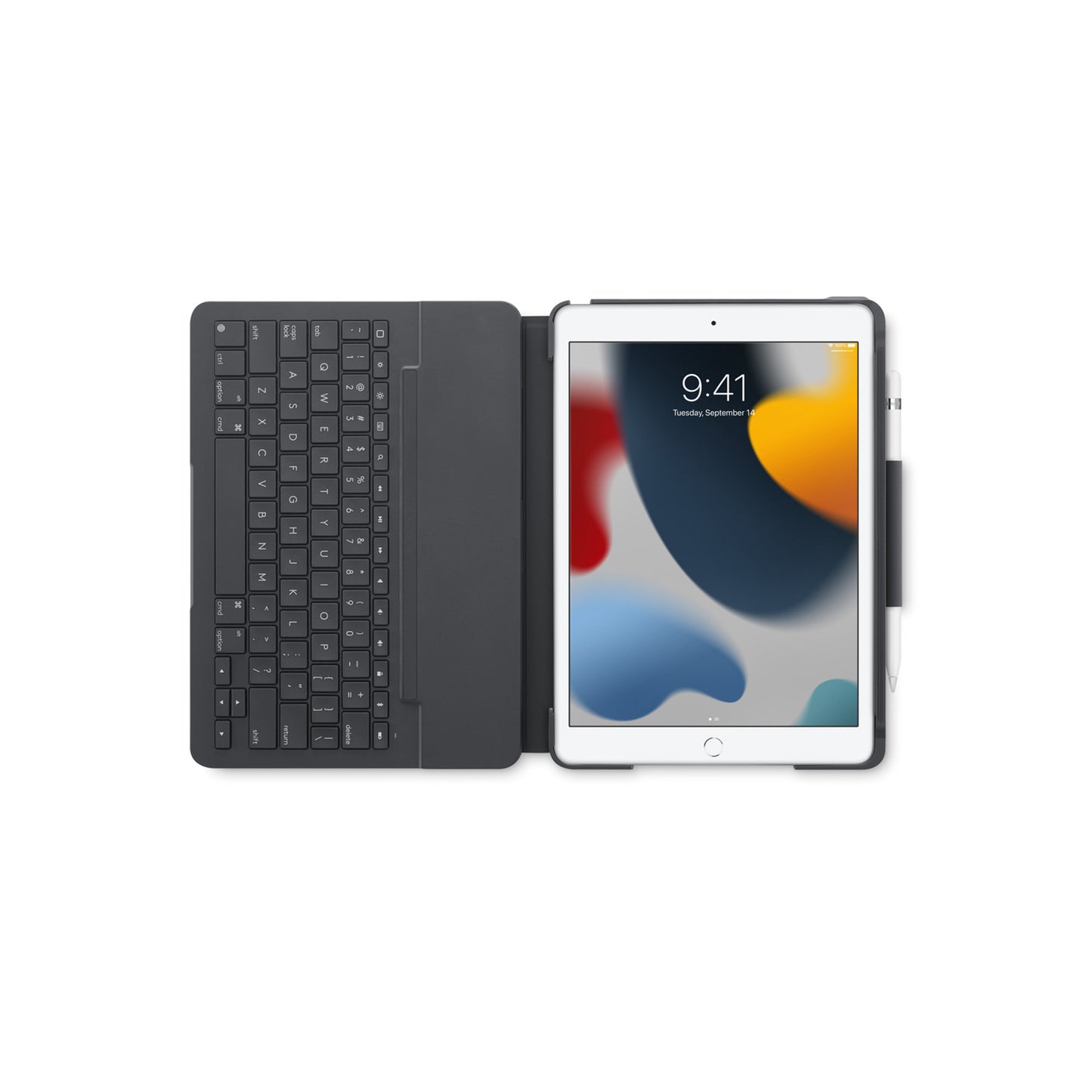 Logitech Slim Folio Case with Integrated Bluetooth Keyboard for iPad (9th generation)