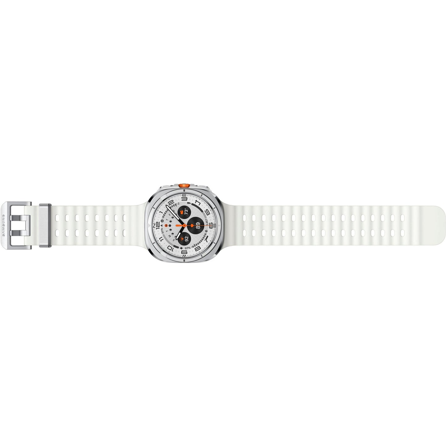 Samsung Galaxy Watch Ultra | Orange, Gray & White.