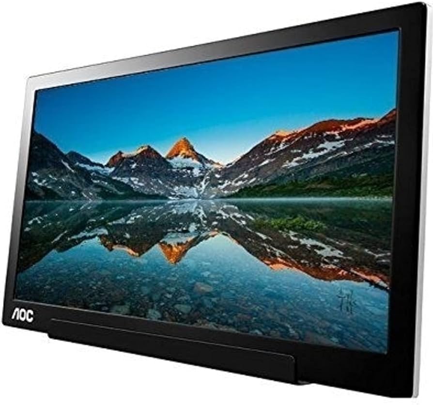 AOC Home/Office Portable Monitor I1601FWUX|Resolution 1920x1080