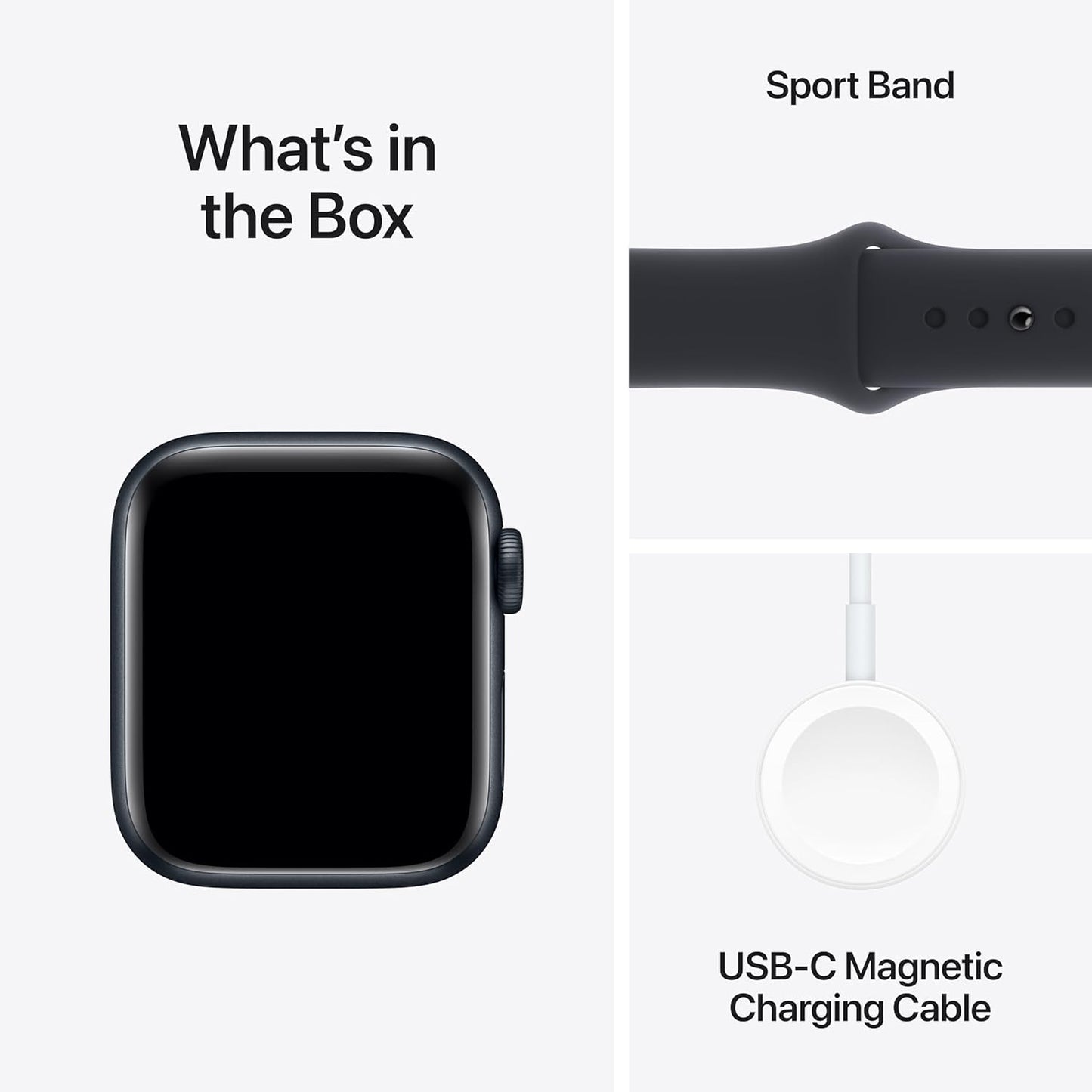 Apple Watch SE (الجيل الثاني) [GPS + Cellular 40mm] ساعة ذكية مع هيكل من الألومنيوم منتصف الليل مع حزام رياضي Midnight S/M. جهاز تتبع اللياقة البدنية والنوم، واكتشاف الأعطال، ومراقبة معدل ضربات القلب 