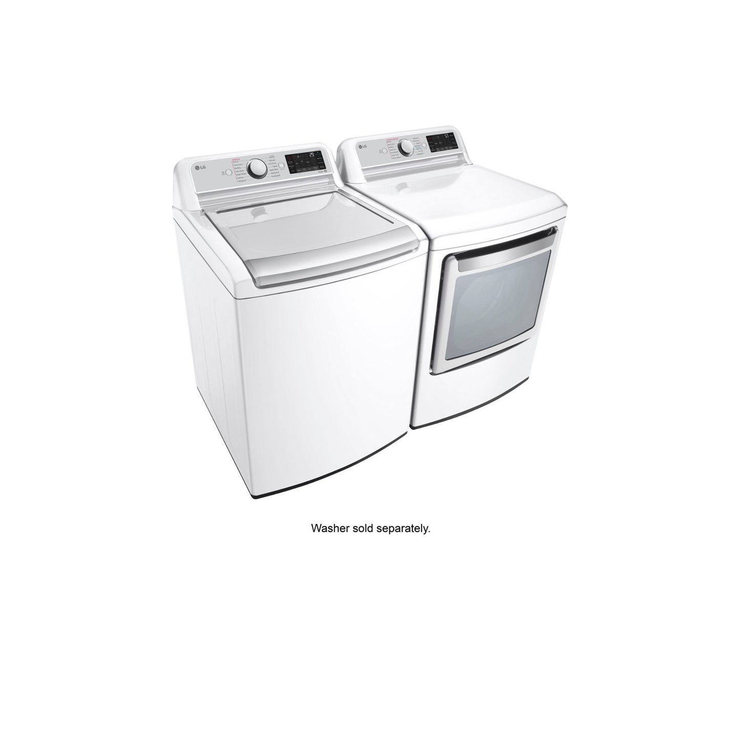 7.3 cu. ft. Ultra Large Capacity Smart wi-fi Enabled Rear Control Electric Dryer with TurboSteam™