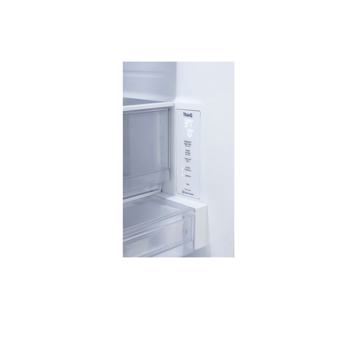 31 cu. ft. Smart Standard-Depth MAX™ French Door Refrigerator with Dual Ice