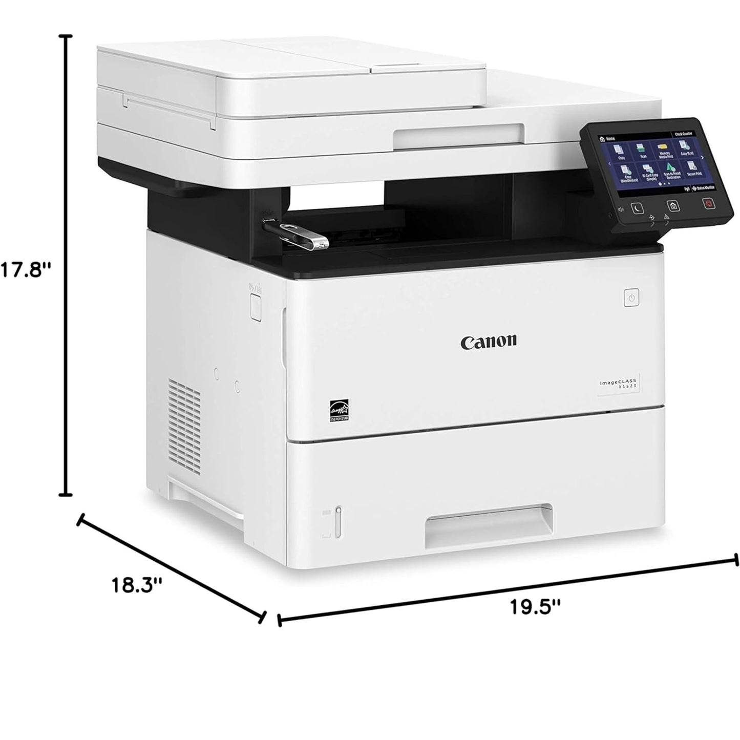 imageCLASS D1620 - Multifunction, Wireless, Mobile Ready, Duplex Laser Printer with 3 Year Warranty