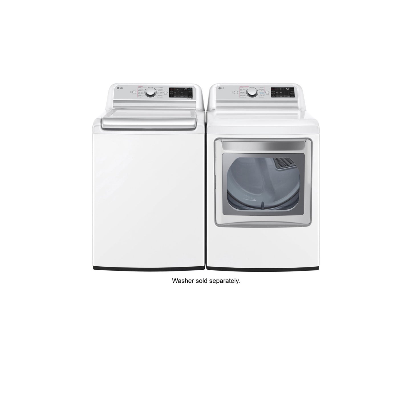 7.3 cu. ft. Ultra Large Capacity Smart wi-fi Enabled Rear Control Electric Dryer with TurboSteam™