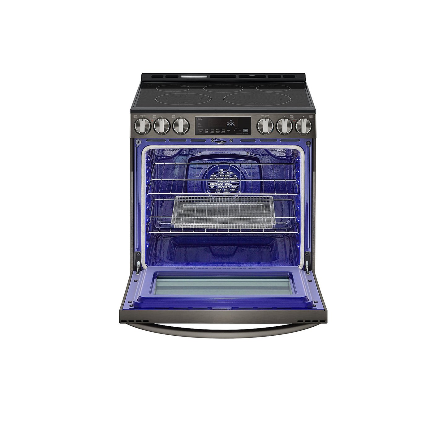 6.3 cu ft. Smart Wi-Fi Enabled Fan Convection Electric Slide-in Range with Air Fry & EasyClean