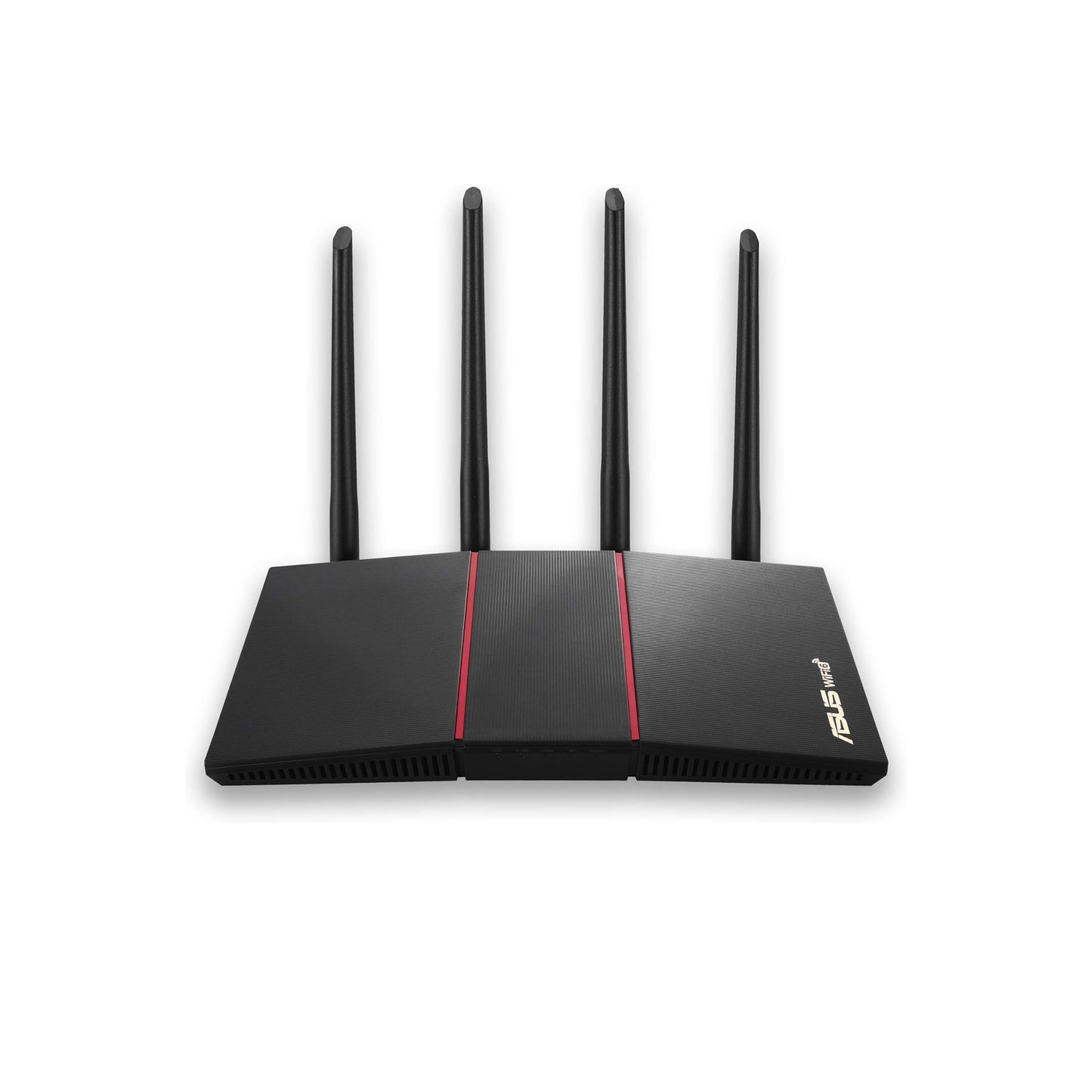 ASUS RT-AX55 AX1800 Dual Band WiFi 6 Gigabit Router, 802.11ax, Lifetime internet security, Parental Control, Mesh WiFi support, MU-MIMO, OFDMA, 4 Gigabit LAN Ports, Beamforming