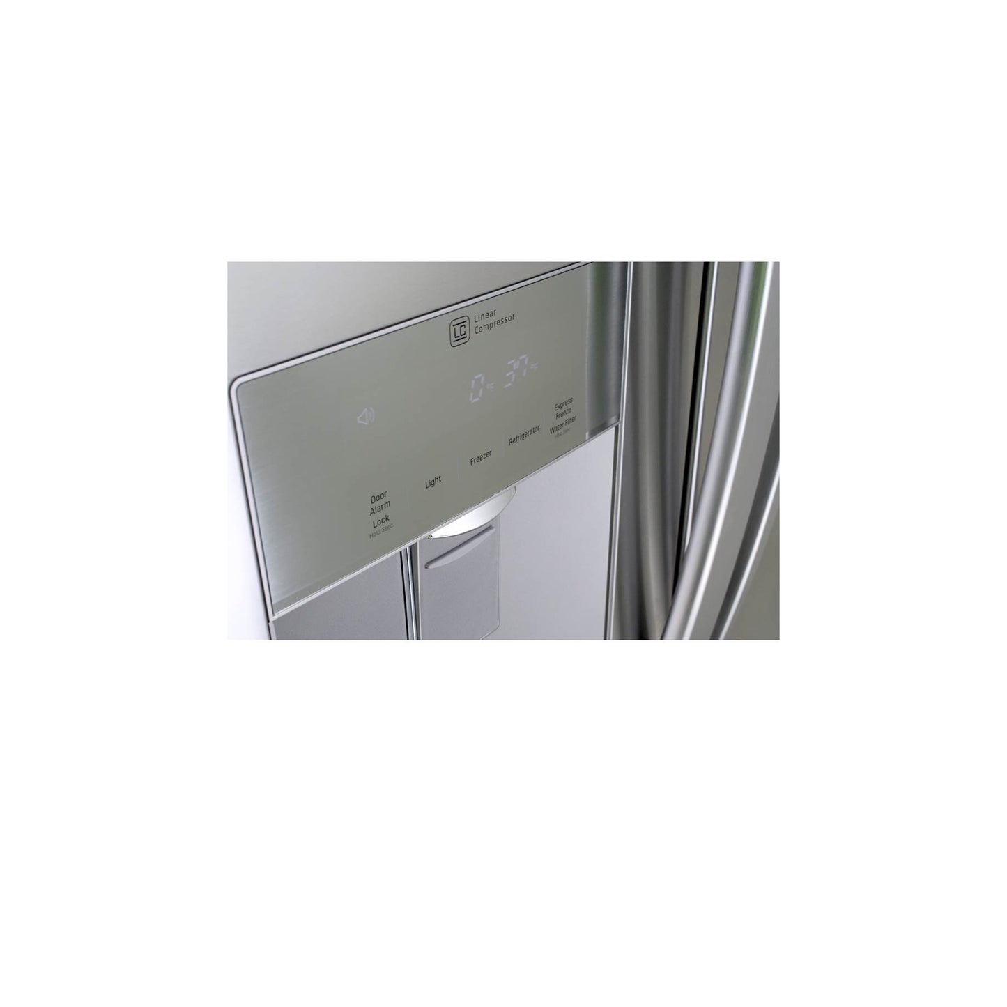 36-inch Wide Counter-Depth Refrigerator - 23 cu. ft. - LRMDC2306S