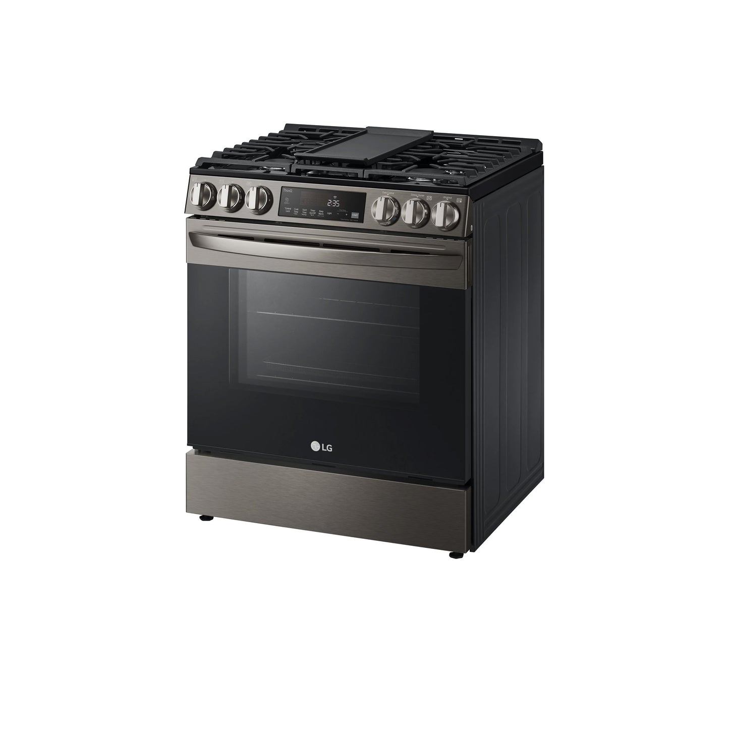 5.8 cu ft. Smart Wi-Fi Enabled Fan Convection Gas Slide-in Range with Air Fry & EasyClean®