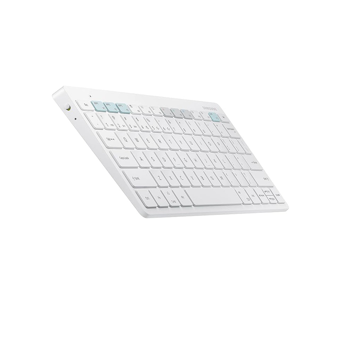 لوحة المفاتيح الذكية الرسمية سامسونج تريو 500 (EJ-B3400UWEGUS)، أبيض - موديل أمريكي 