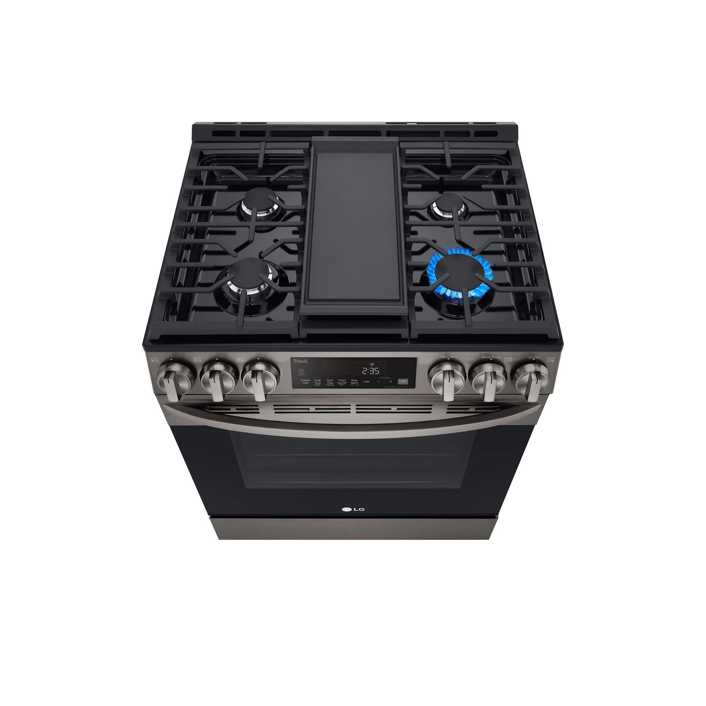 5.8 cu ft. Smart Wi-Fi Enabled Fan Convection Gas Slide-in Range with Air Fry & EasyClean®