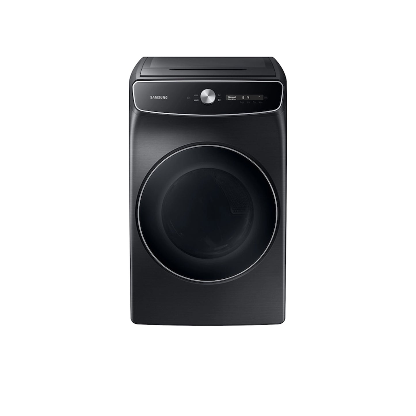 7.5 cu. ft. Smart Dial Gas Dryer with FlexDry™ and Super Speed Dry in Brushed Black