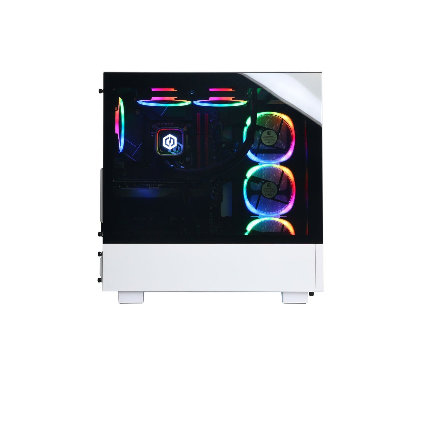 CyberPowerPC Gamer Supreme Liquid Cool SLC10060CPGV9 Desktop Computer (White)