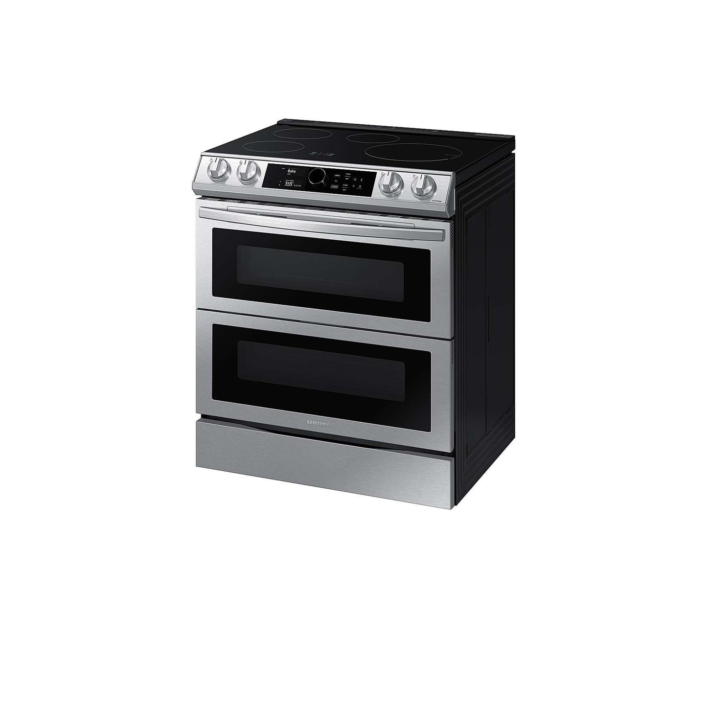 6.3 cu. ft. Smart Slide-in Induction Range with Flex Duo™, Smart Dial & Air Fry in Black Stainless Steel.