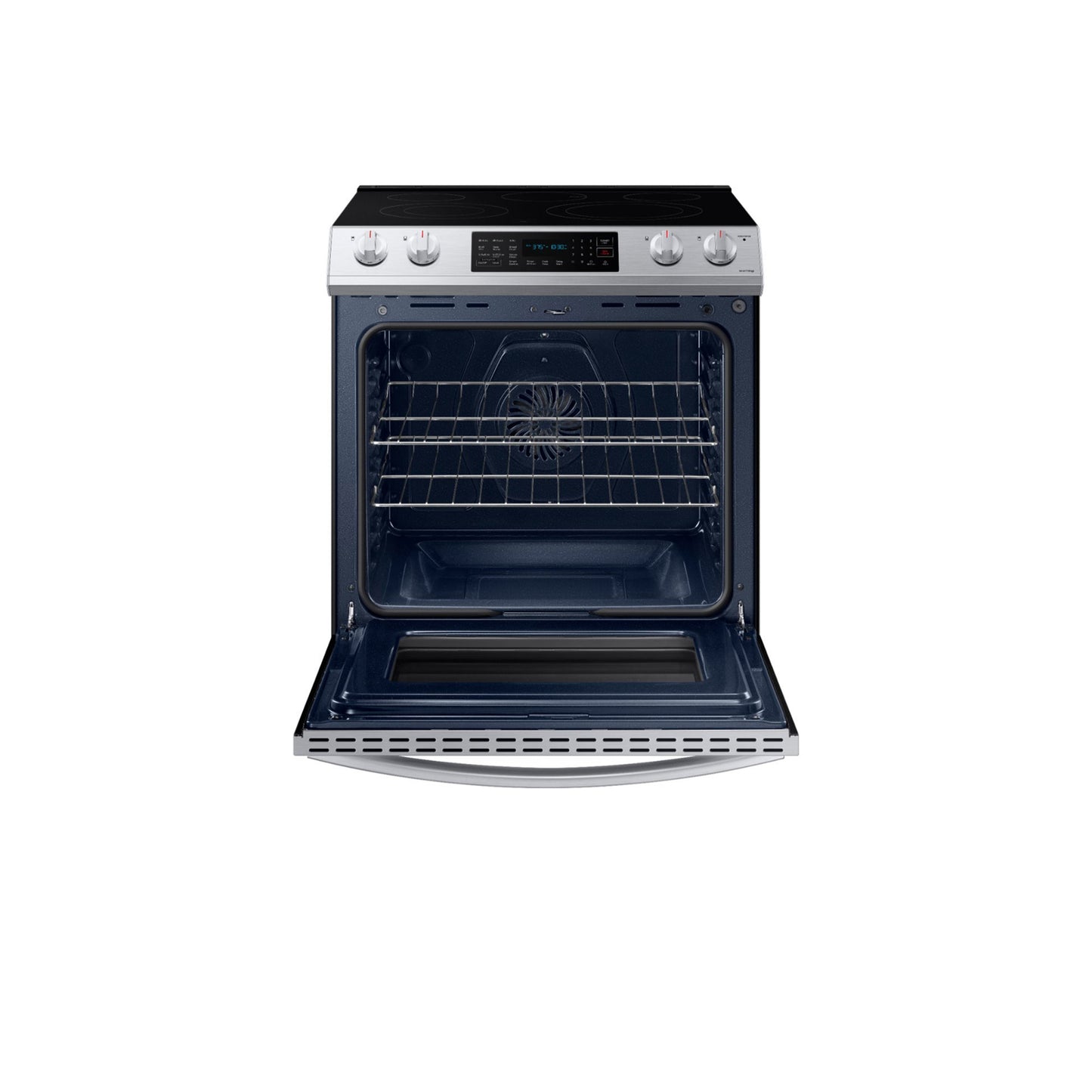 6.3 cu. ft. Smart Slide-in Electric Range in Stainless Steel.