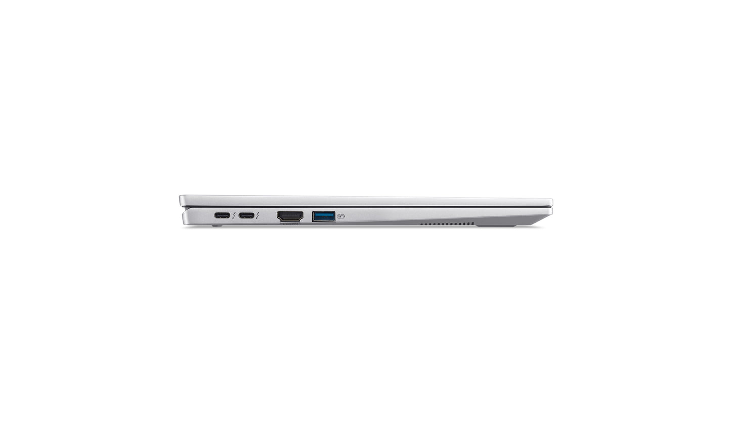 Swift Go Laptop, Intel® Core™ i7-13700H processor Tetradeca-core 2.40 GHz, 16 GB RAM, 512 GB SSD.