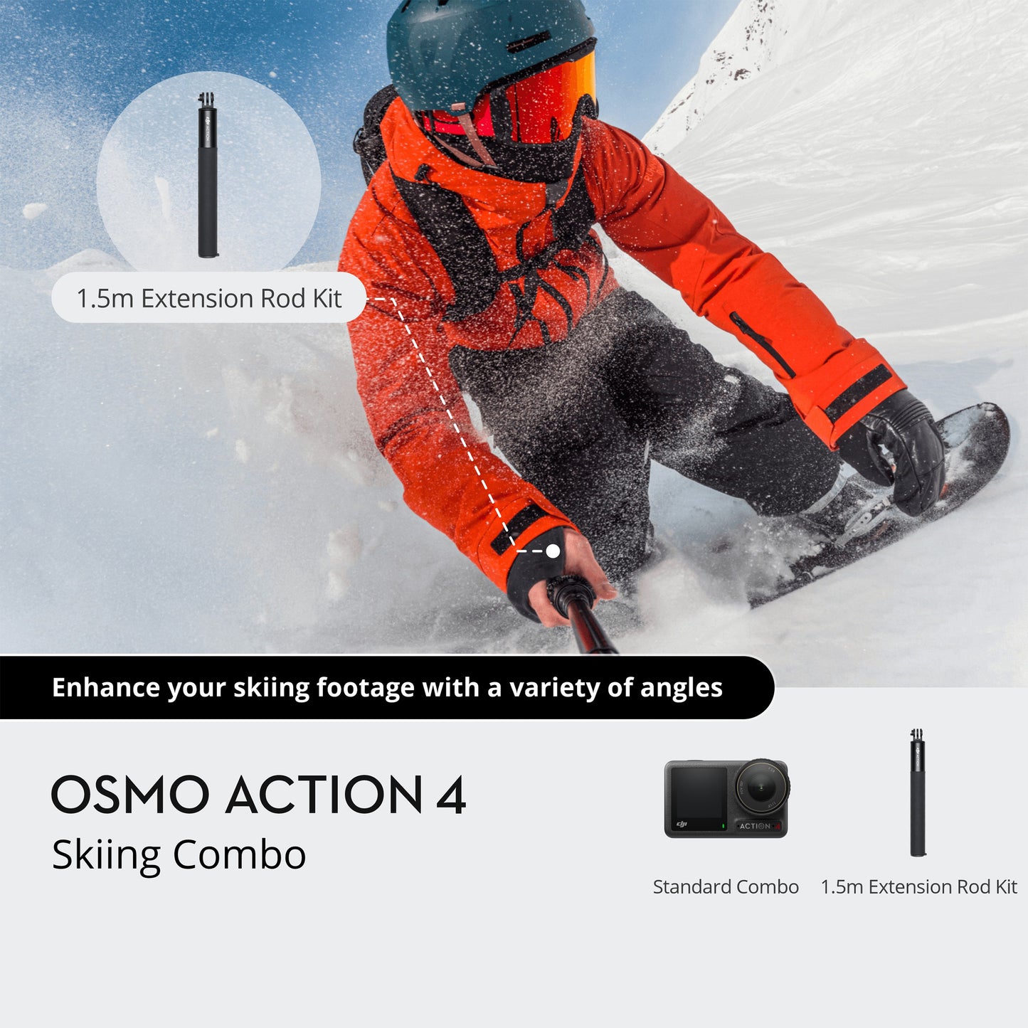 Osmo Action 4 Skiing Combo