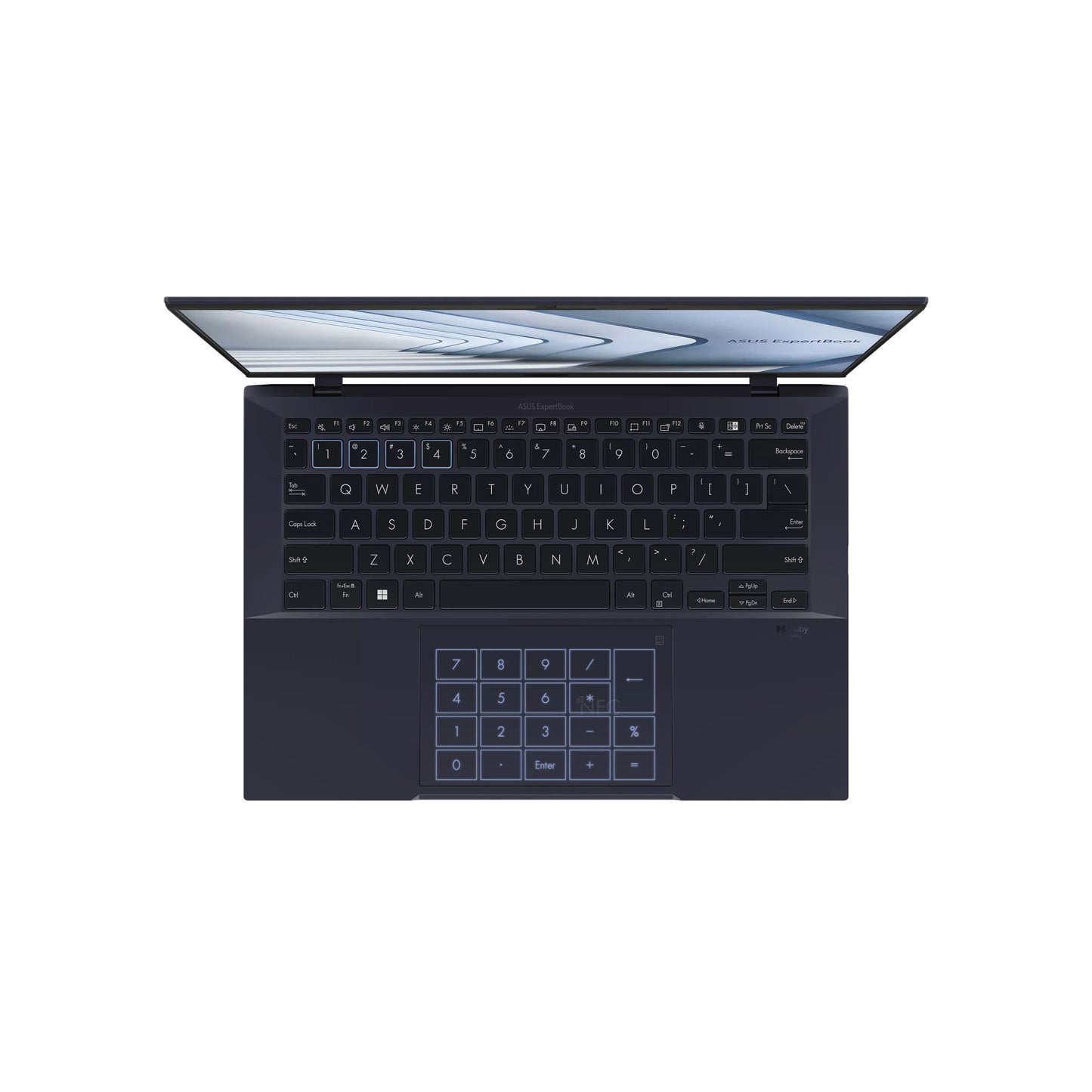 كمبيوتر محمول ASUS ExpertBook B9 OLED خفيف الوزن للأعمال، B9403CVA، أسود نجمي