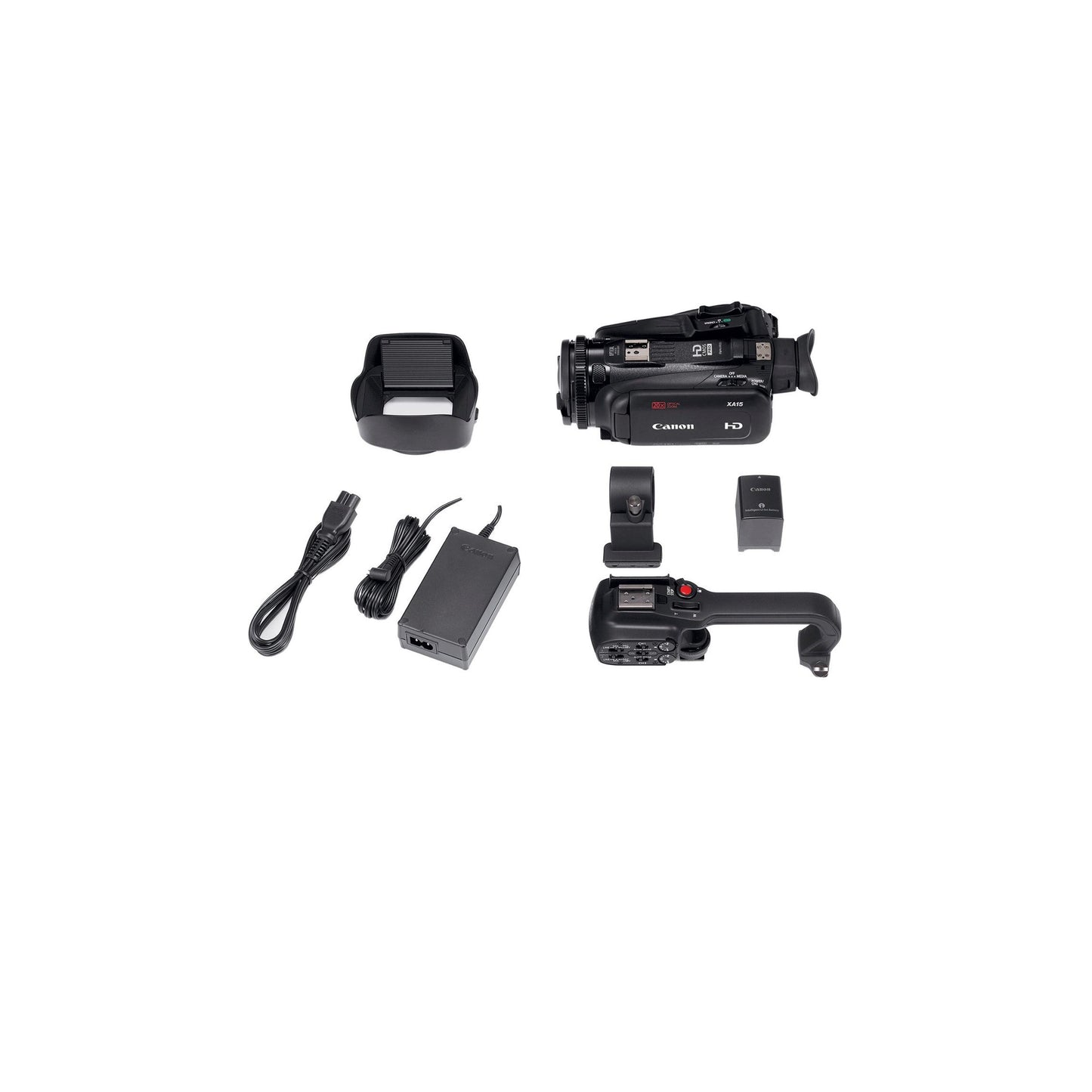 Canon - XA15 HD Flash Memory Premium Camcorder - Black.