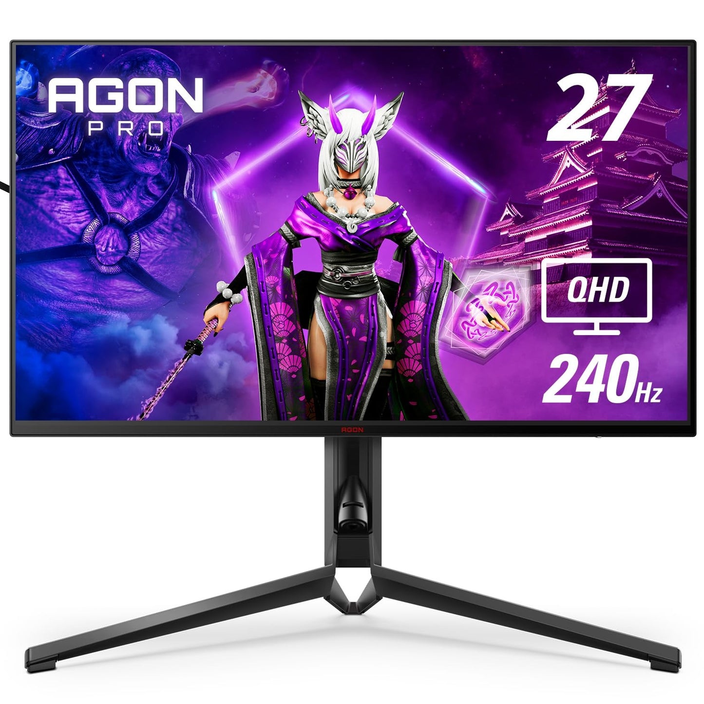 شاشة الألعاب AOC FreeSync AG274QXM |الدقة 2560 × 1440 