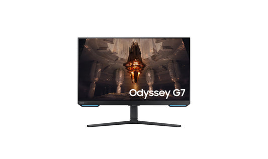 شاشة Odyssey G70B مقاس 28 بوصة بدقة 4K UHD IPS وسرعة 144 هرتز وسرعة 1 مللي ثانية مع شاشة ألعاب G-Sync 
