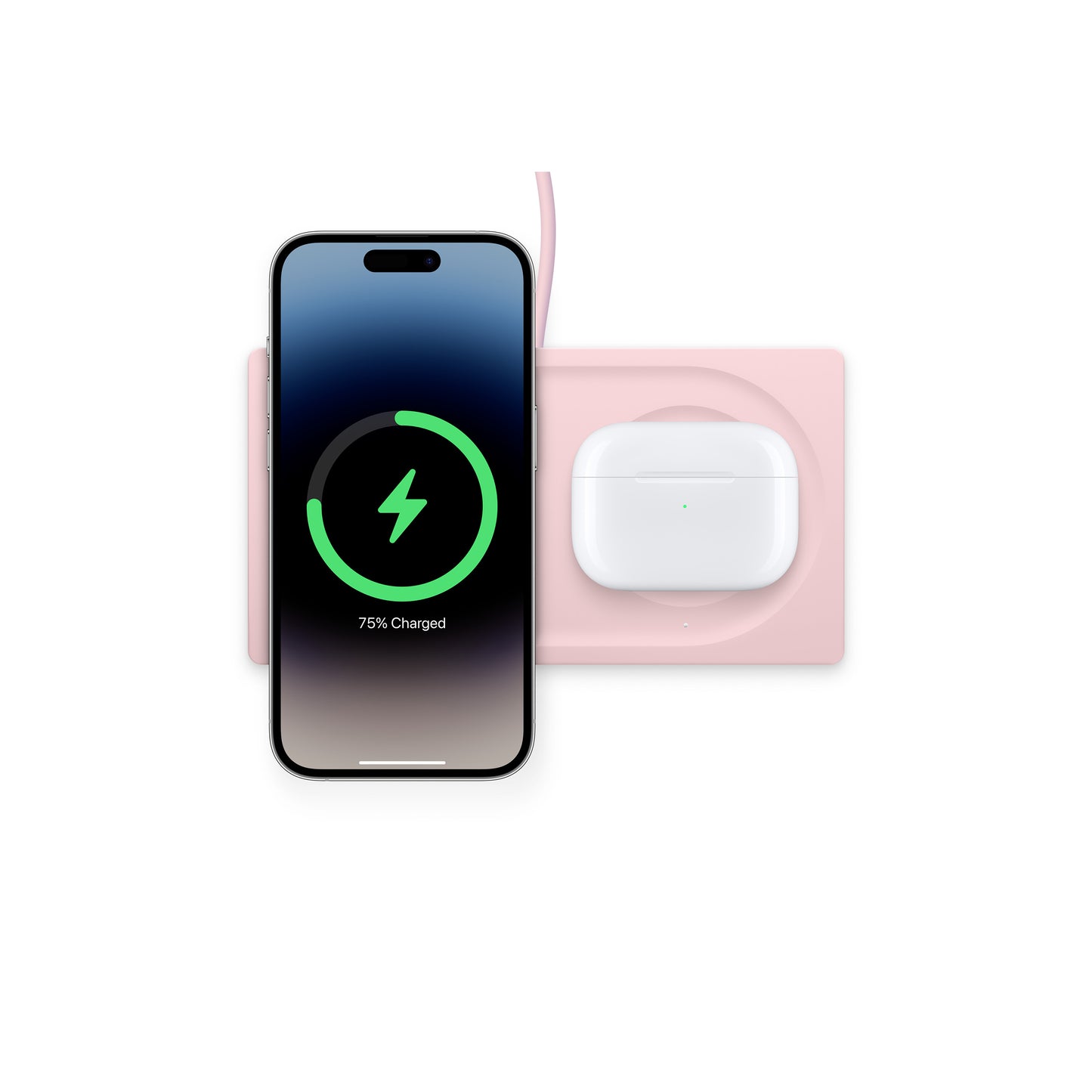 قاعدة شحن لاسلكية Belkin BOOST CHARGE PRO 2 في 1 مع MagSafe 