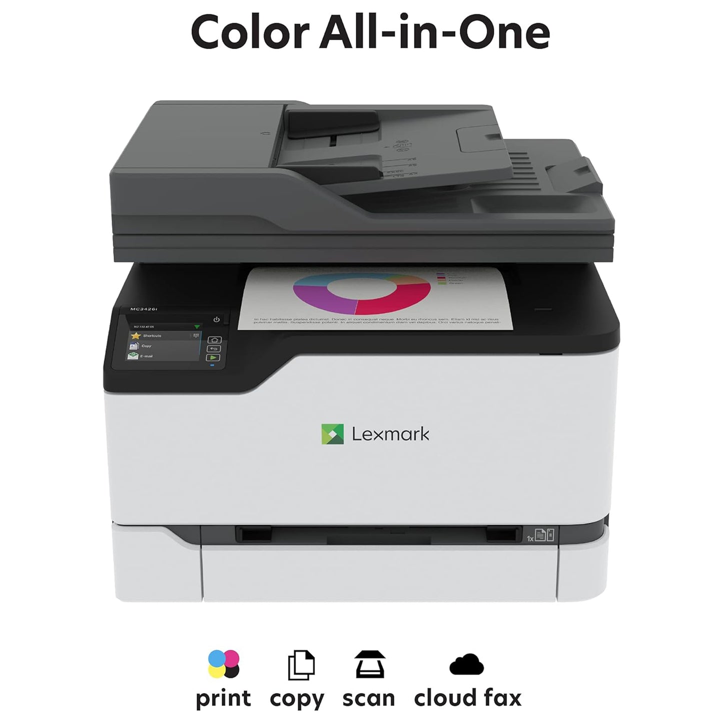 طابعة Lexmark Color All-in-One 3-series (MC3326i) 