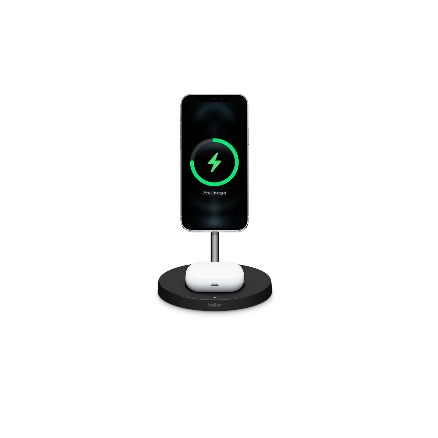 Belkin BOOST↑CHARGE™ PRO 2-in-1 Wireless Charger Stand with MagSafe