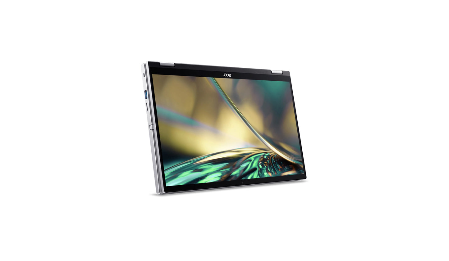 Acer Spin Laptop, Intel® Core™ i3-1215U processor Hexa-core 1.20 GHz, 8 GB RAM, 256 GB SSD.