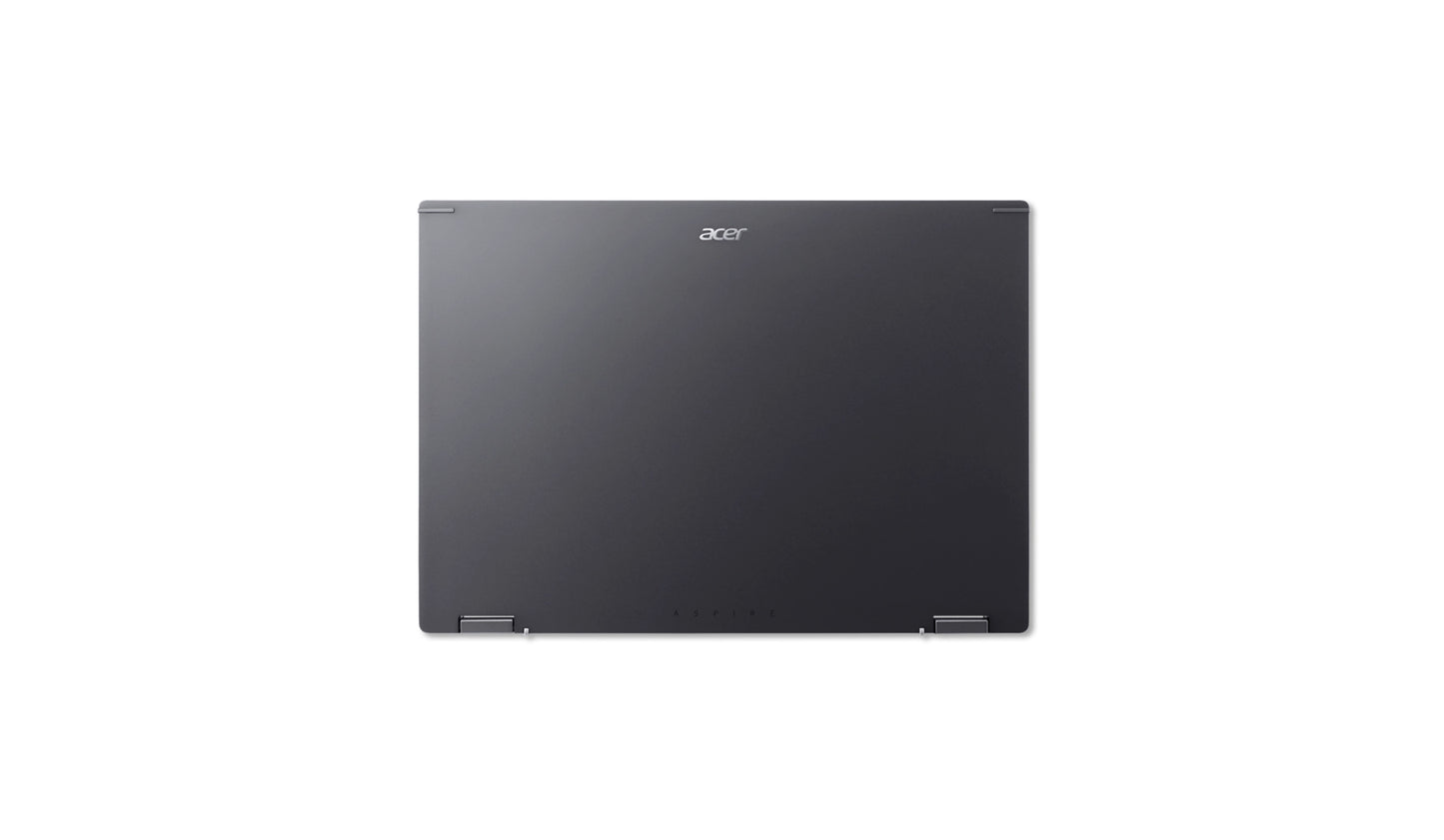 Aspire 5 Spin in 1 Laptop, Intel® Core™ i7-1355U processor Deca-core 1.70 GHz, 16 GB RAM, LPDDR5, 1 TB SSD.