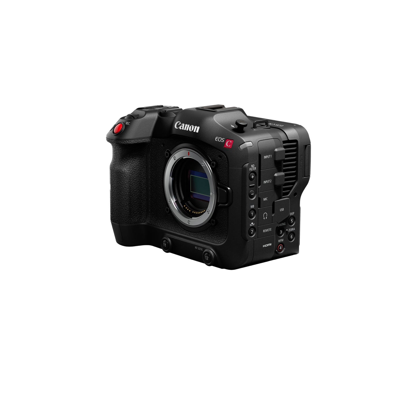 كاميرا Canon - EOS C70 4K فيديو سينمائية بدون مرآة مع عدسة RF 24-70 f/2.8 L IS USM - أسود. 