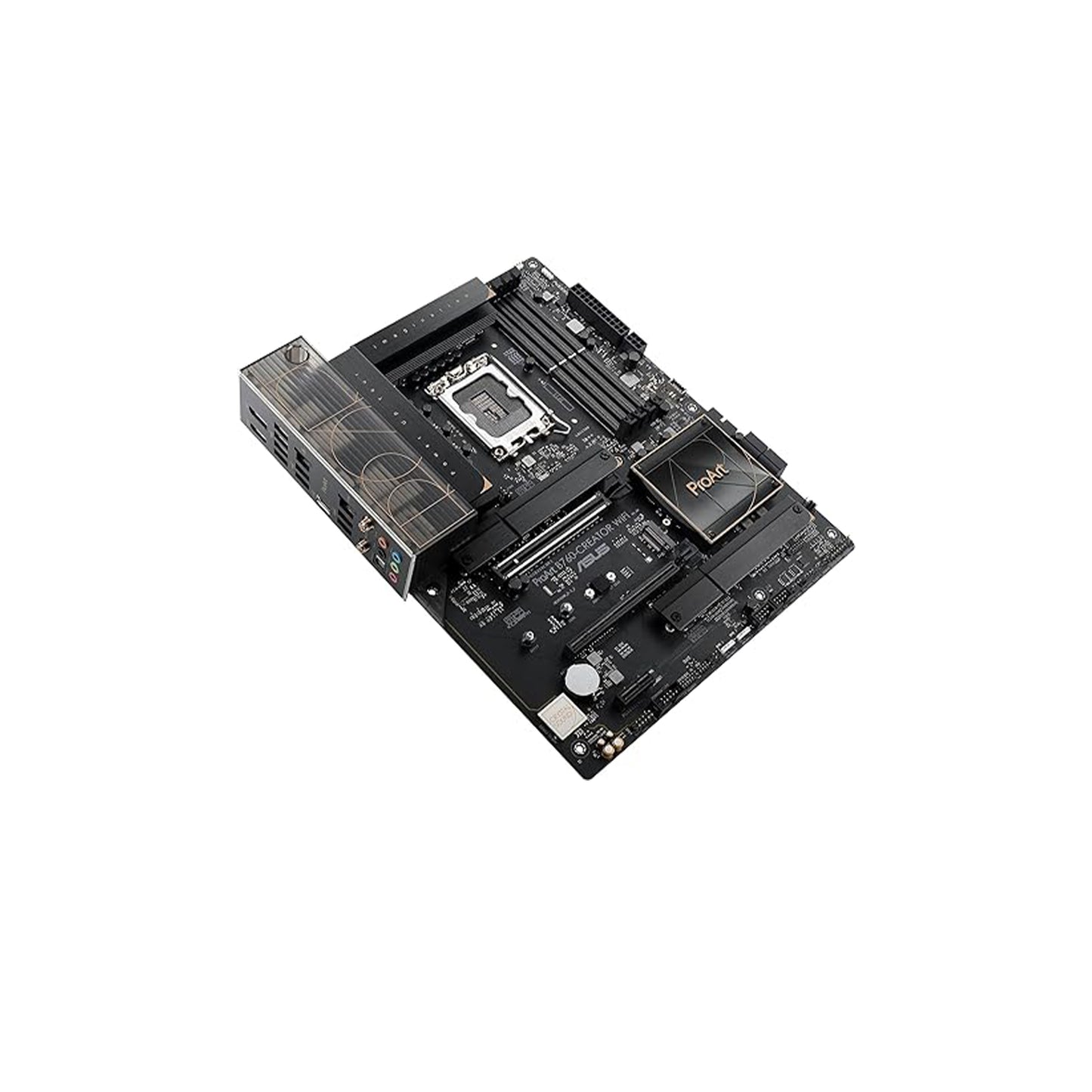 ASUS ProArt B760-CREATOR WiFi 6 Intel LGA 1700(13th and 12th Gen)content creator motherboard,DDR5,PCIe 5.0, 3xM.2 slots, 2.5 Gb & 1 Gb LAN,USB 3.2 Gen 2x2 Type-C front-panel, Thunderbolt(USB4®) header