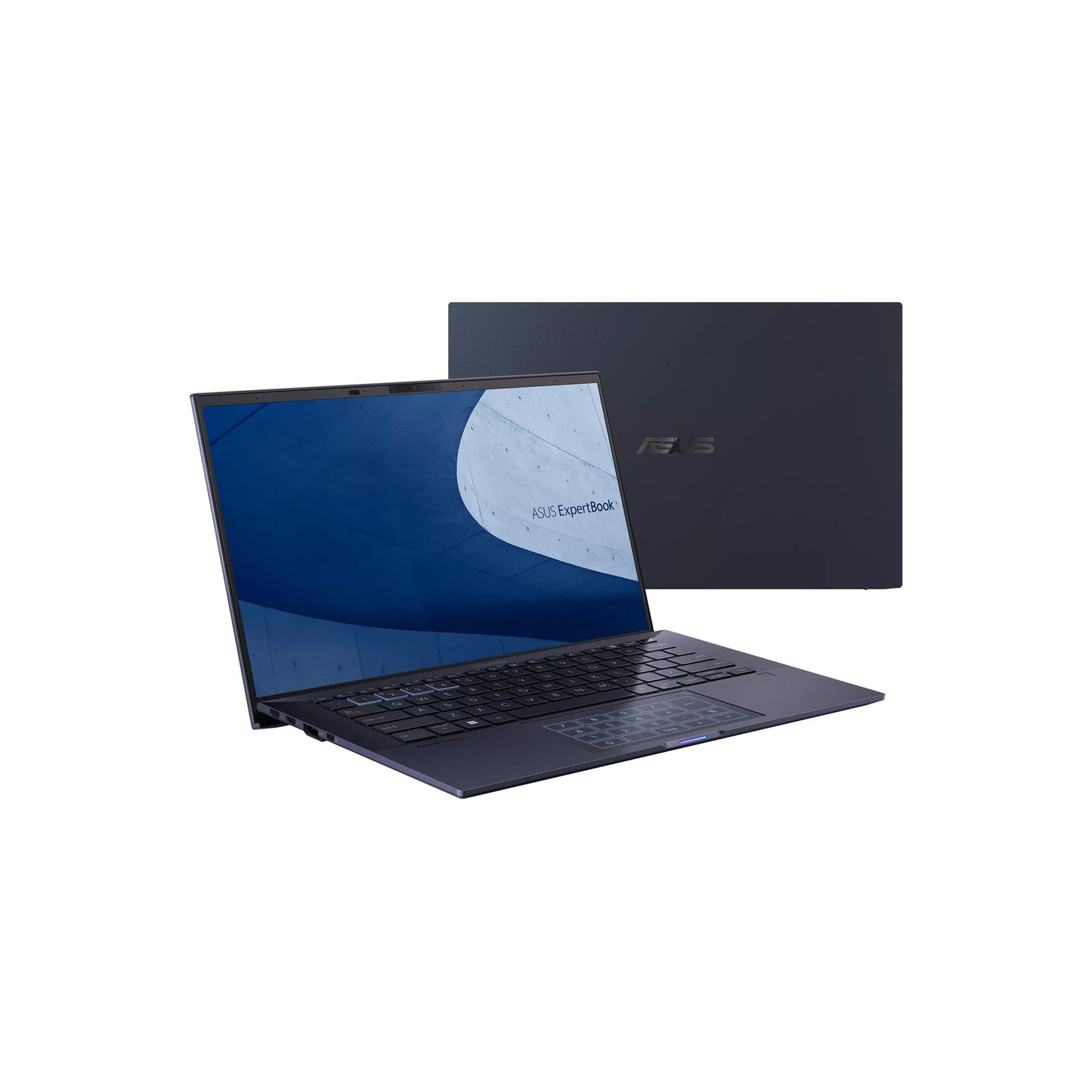 كمبيوتر محمول ASUS ExpertBook B9 Intel EVO رفيع وخفيف الوزن، B9450CBA-XVE77، أسود