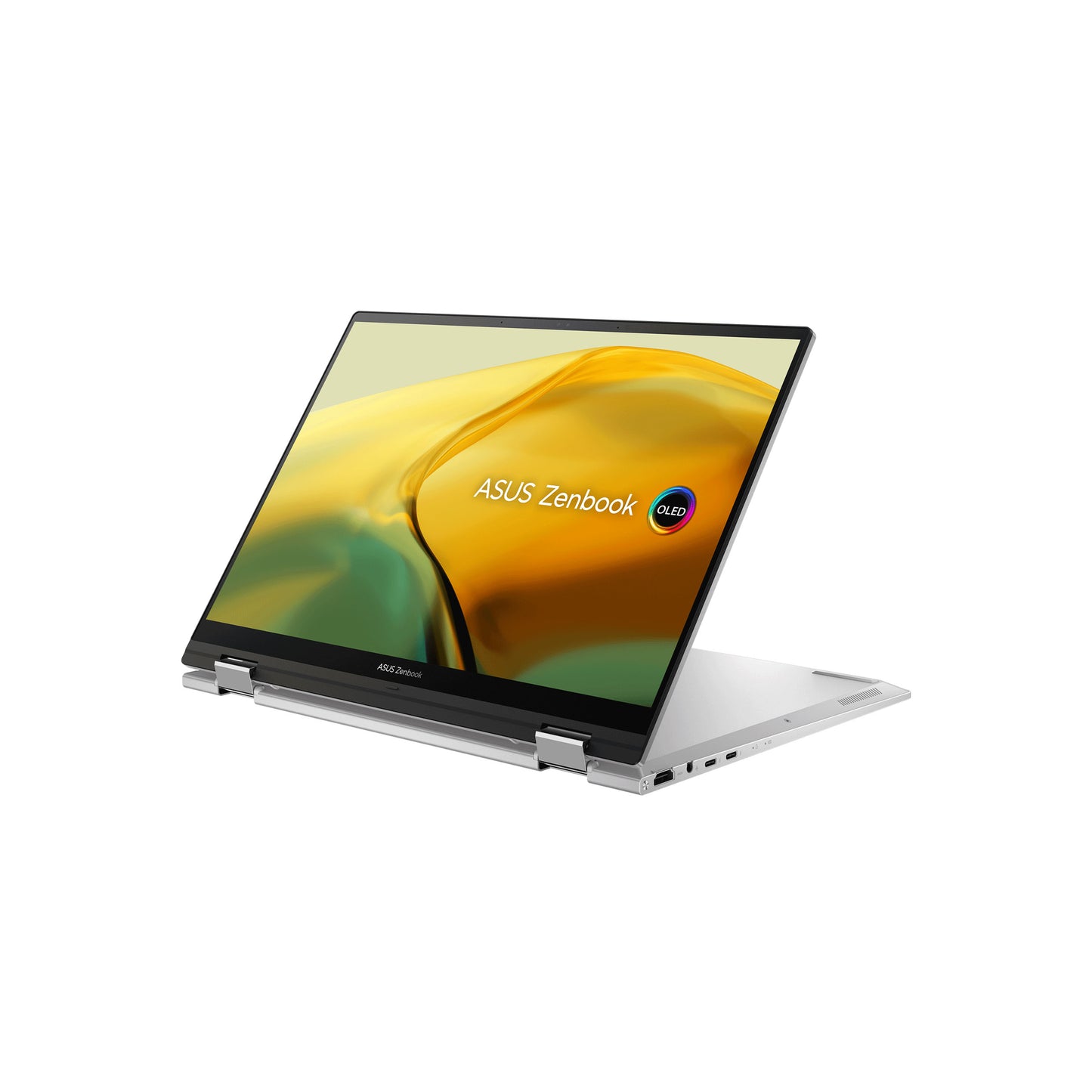 لاب توب ASUS Zenbook 14 Flip OLED، فضي ضبابي، UP3404VA 