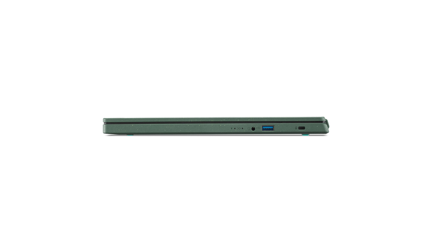 Aspire Vero Laptop, Intel® Core™ i7-1355U processor Deca-core 1.70 GHz, 16 GB, LPDDR4X, 1 TB SSD.