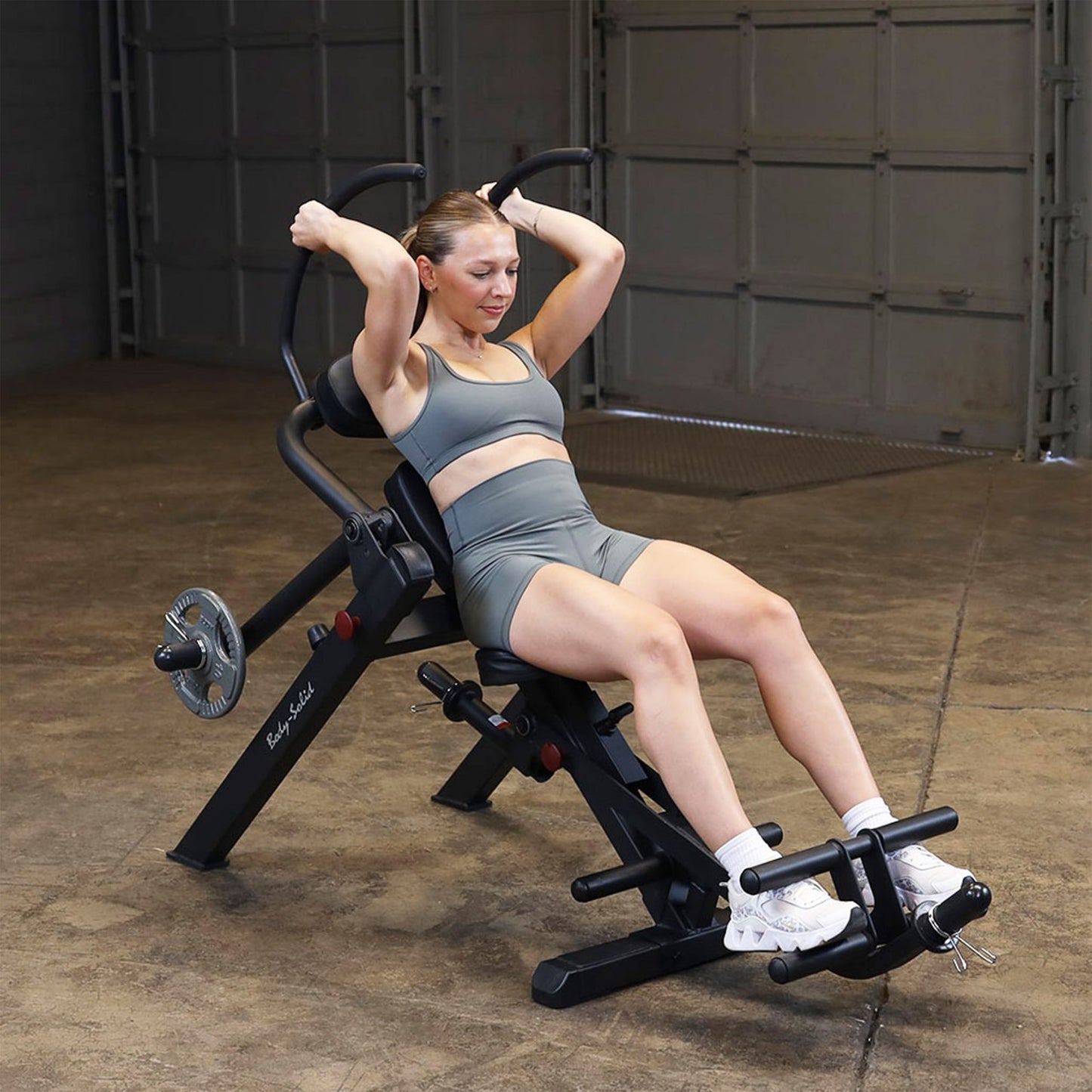 Body-Solid Semi-Recumbent Ab Bench