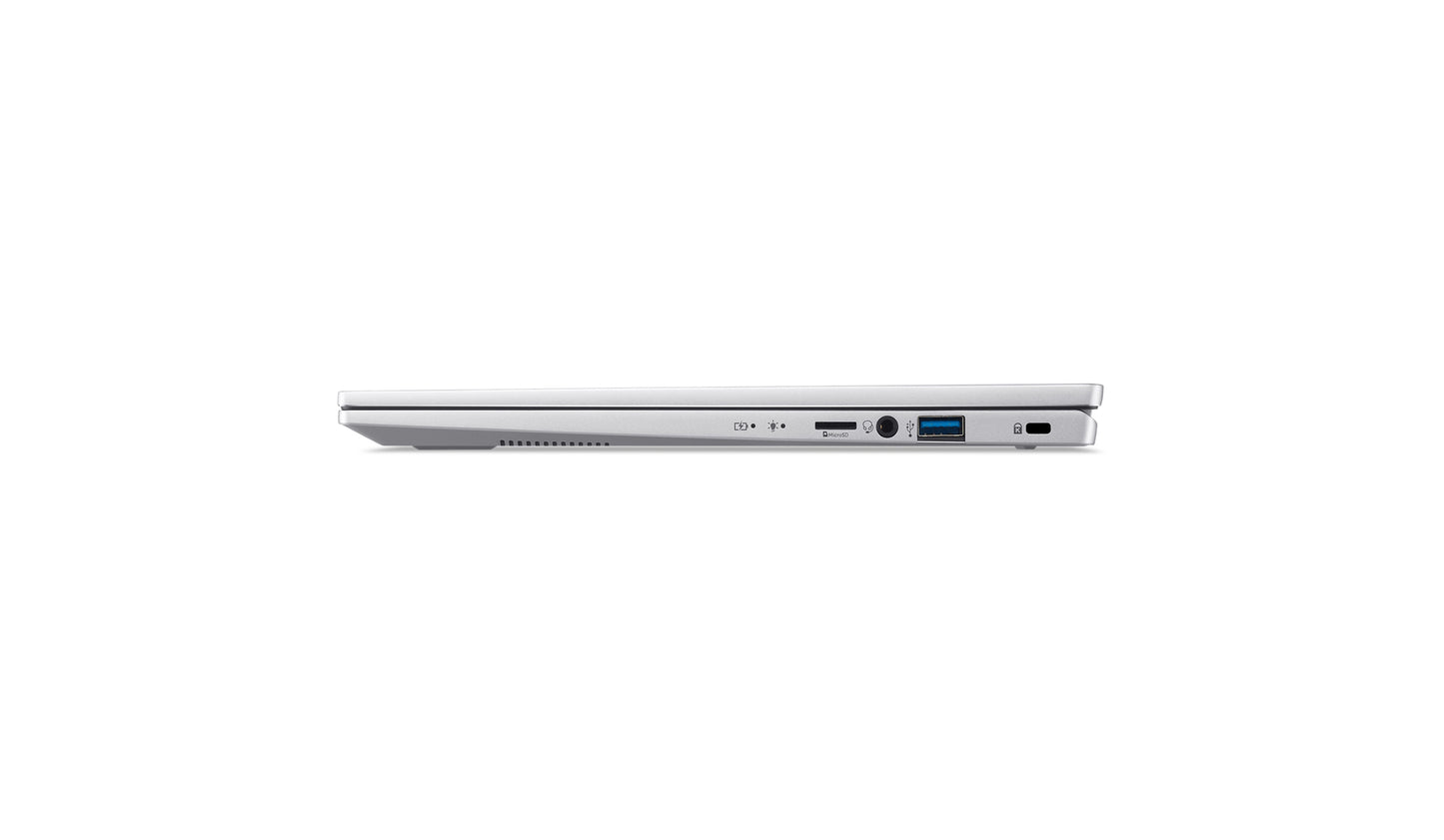 Swift Go Laptop, Intel® Core™ Ultra 5 125H processor Tetradeca-core, 16 GB RAM, 512 GB SSD.