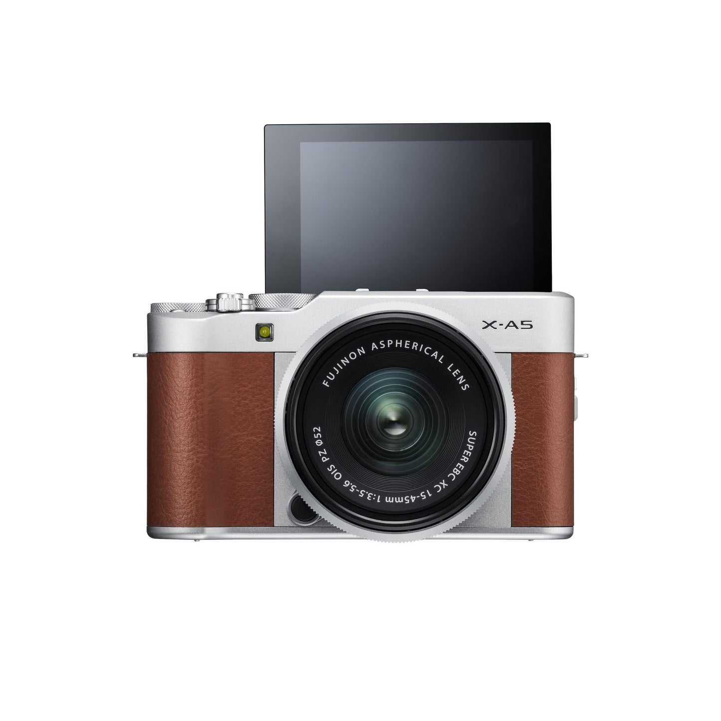 Fujifilm X-A5 Mirrorless Digital Camera w/XC15-45mmF3.5-5.6 OIS PZ Lens - Brown