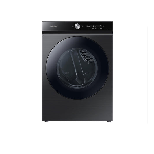 Bespoke 7.6 cu. ft. Ultra Capacity Gas Dryer with Super Speed Dry and AI Smart Dial in Brushed Black