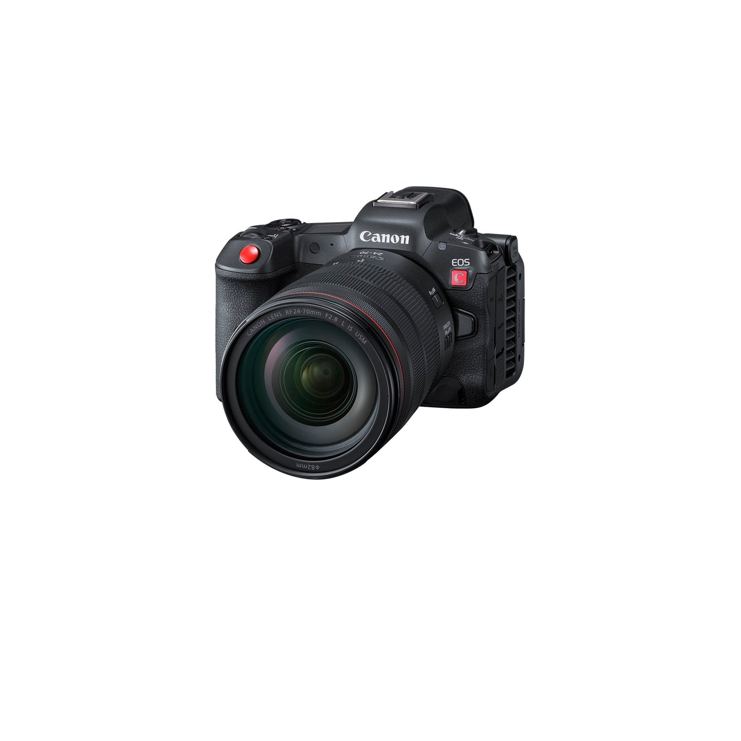 Canon - EOS R5 C 8K Video Mirrorless Cinema Camera with RF 24-70 f/2.8 L IS USM Lens - Black.