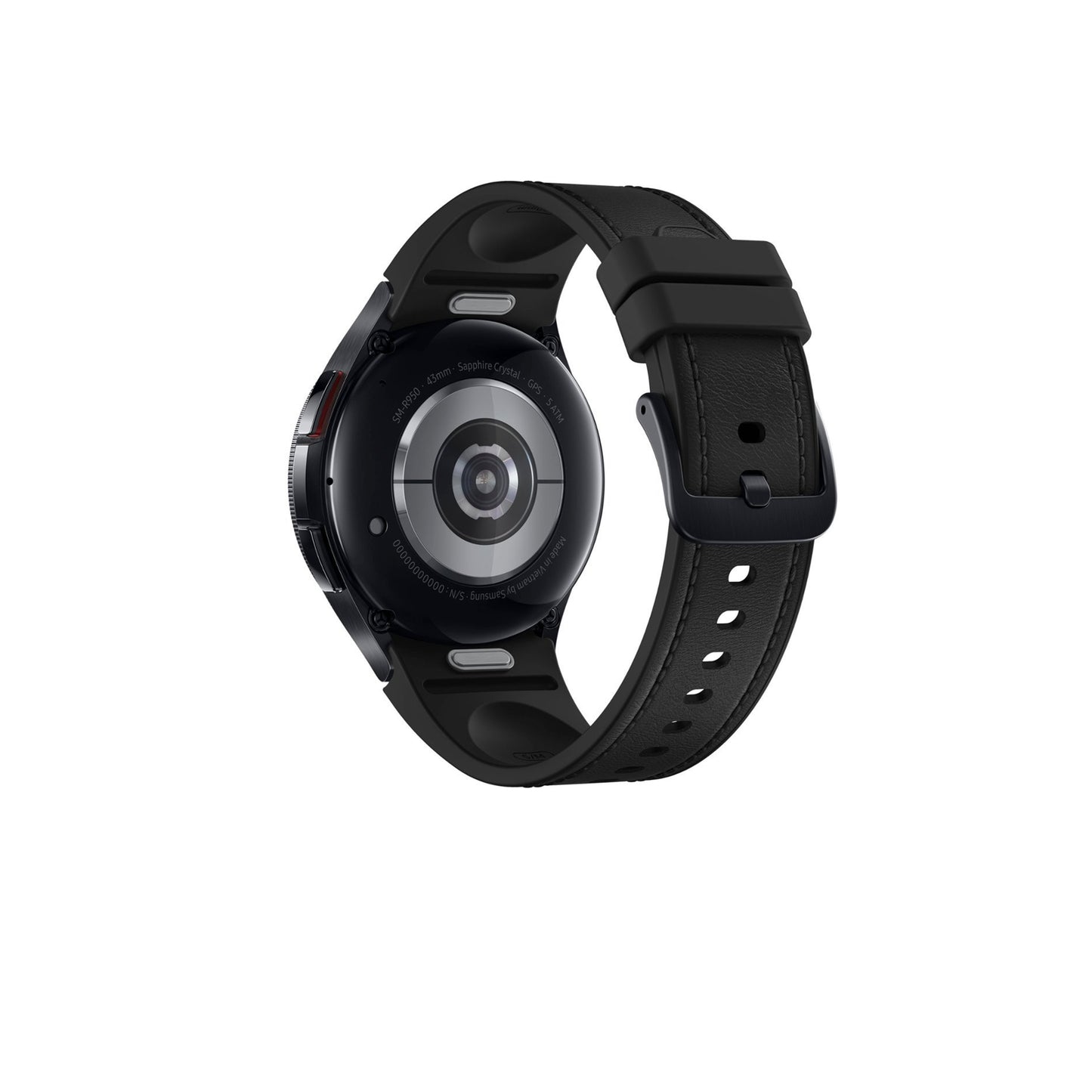 سامسونج - ساعة Galaxy Watch6 الكلاسيكية المصنوعة من الستانلس ستيل الذكية مقاس 43 ملم LTE - فضي 