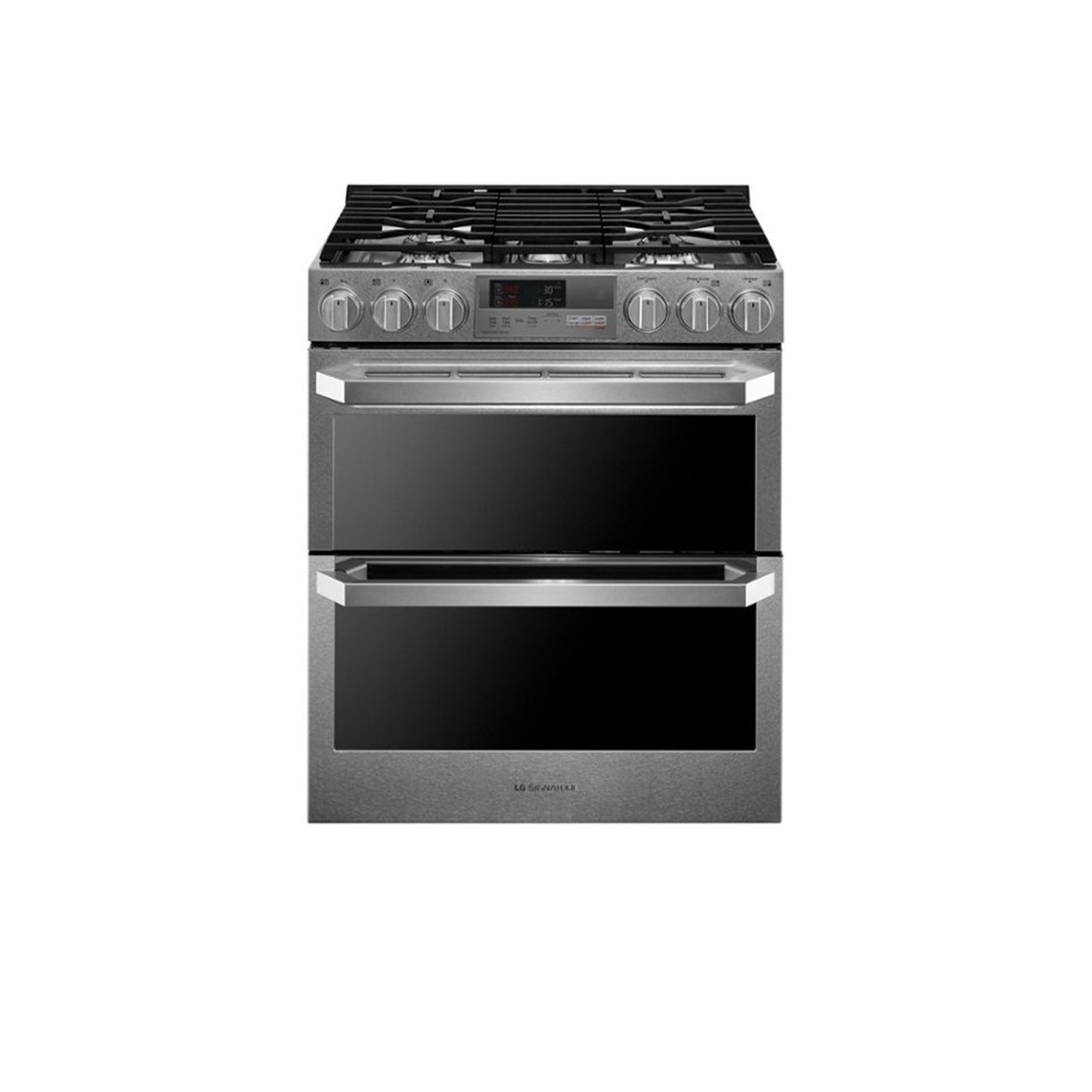 LG SIGNATURE 7.3 cu.ft. Smart wi-fi Enabled Dual Fuel Double Oven Range with ProBake Convection®