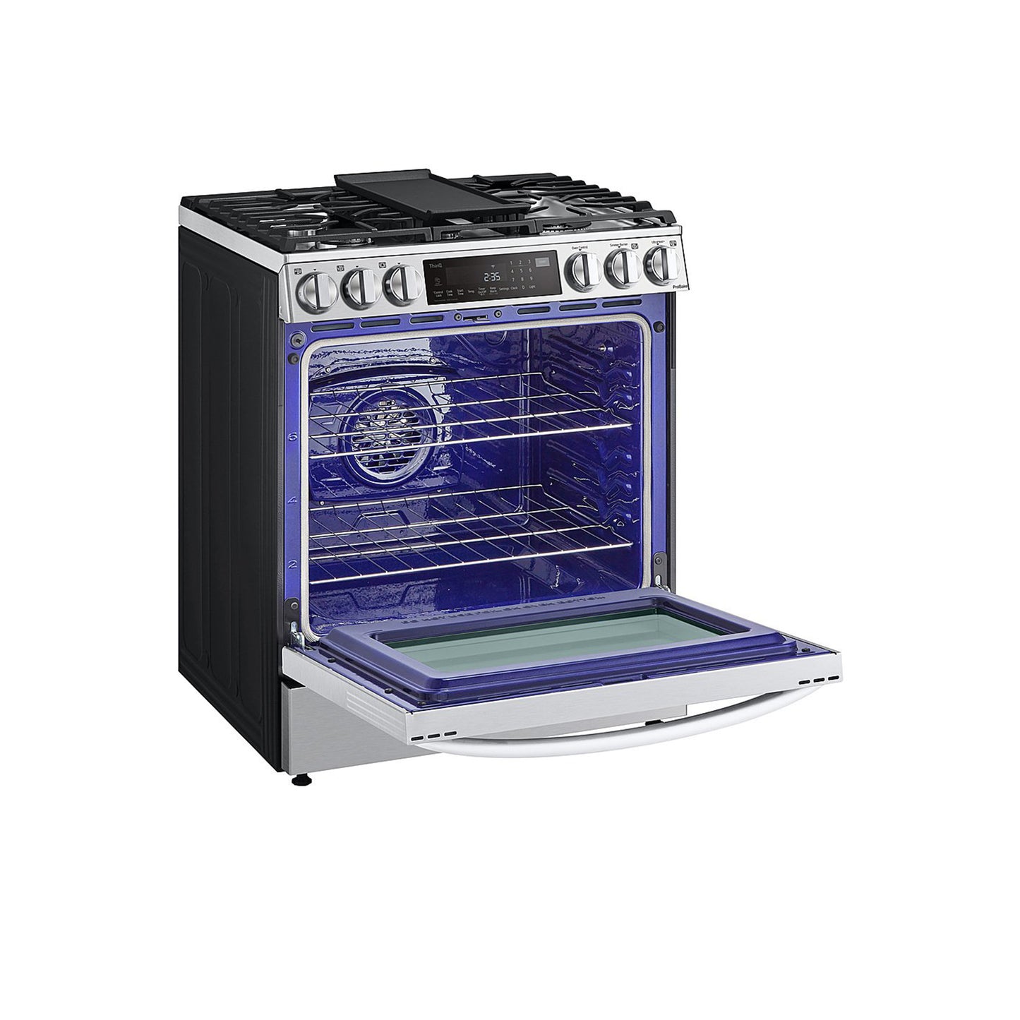 6.3 cu. ft. Smart wi-fi Enabled ProBake® Convection InstaView® Dual Fuel Slide-In Range with Air Fry