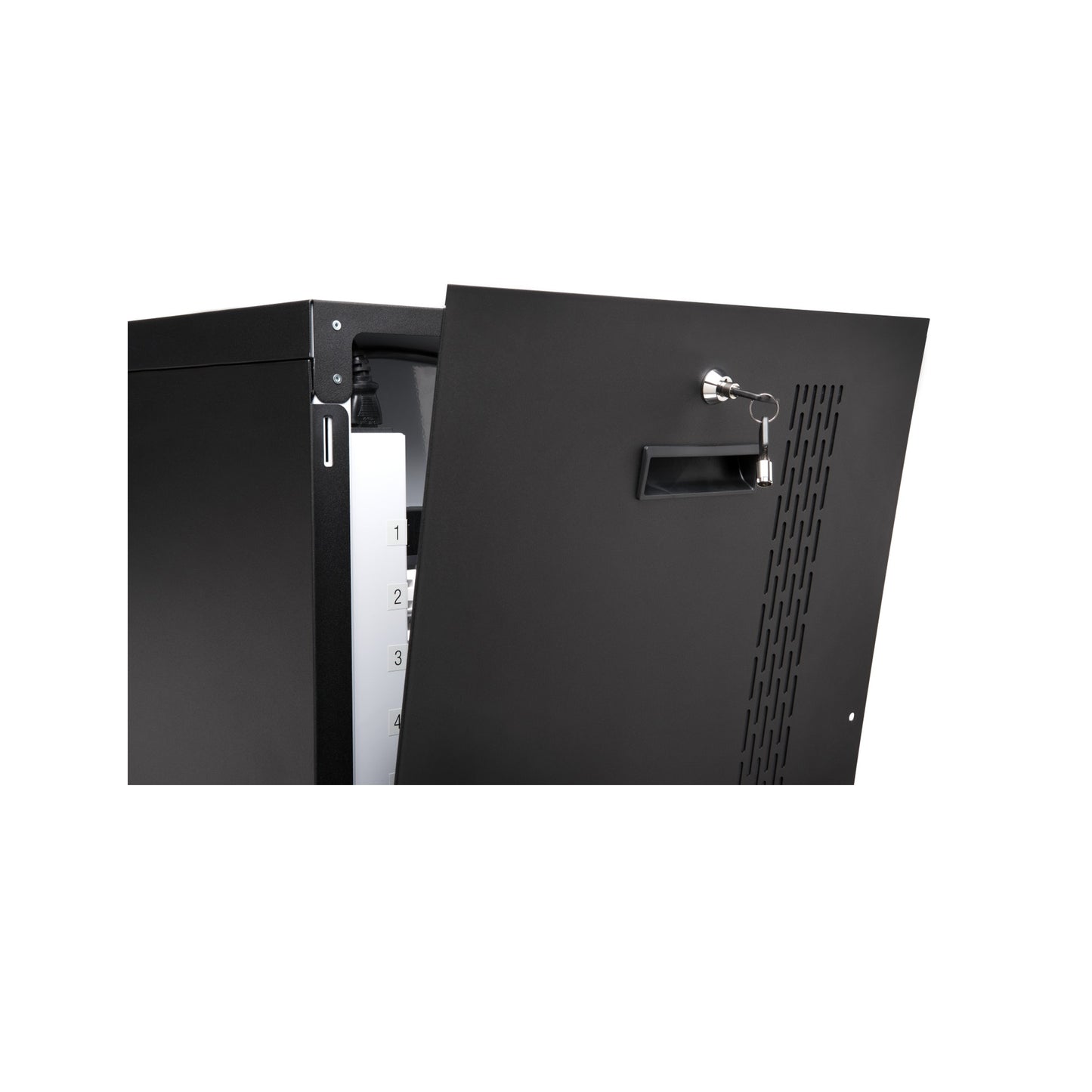 Kensington AC12 12-Bay Security Charging Cabinet - Cabinet unit (charge only) for 12 devices - lockable - black