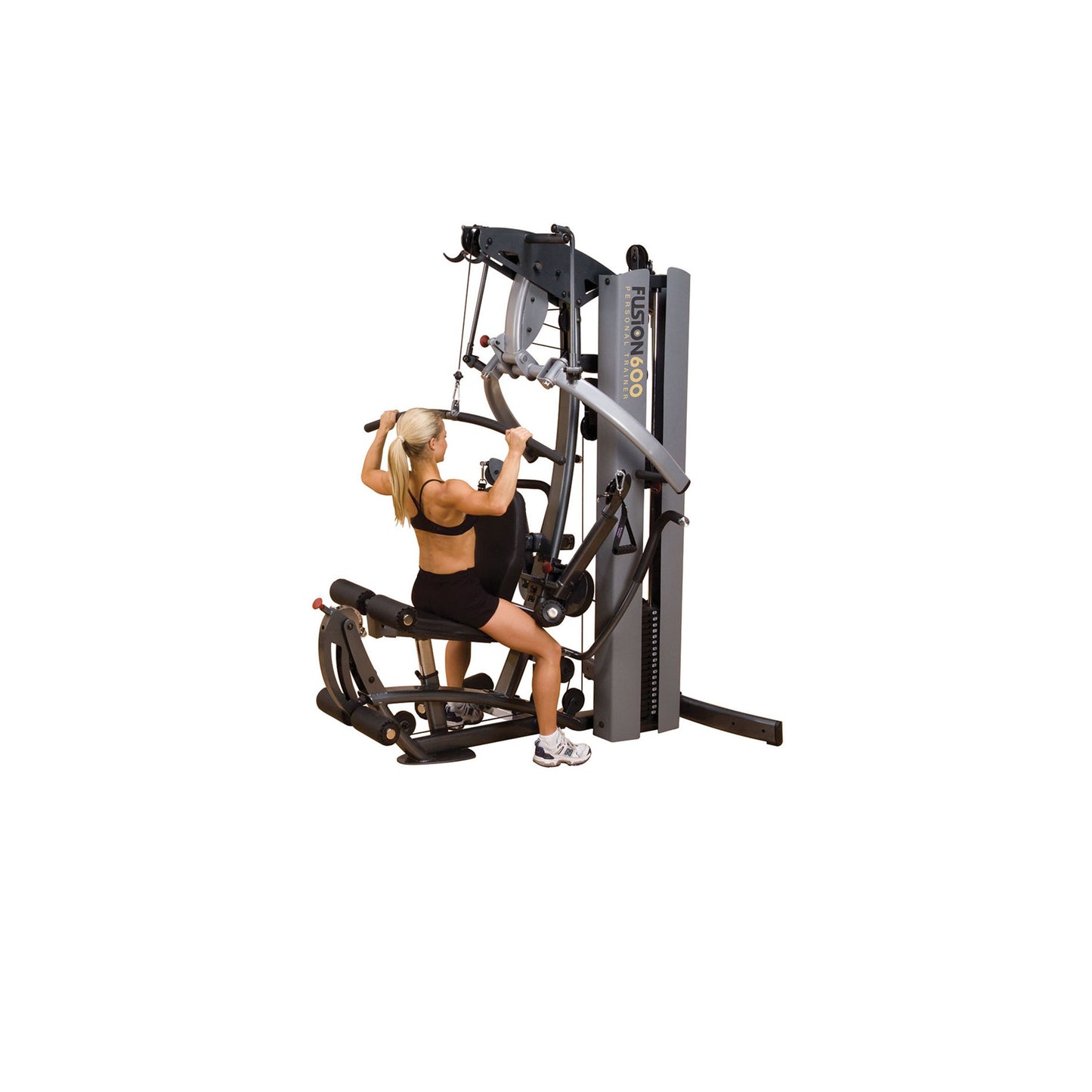 Body-Solid FUSION 600 Bi-Angular Gym with Functional Trainer Arms