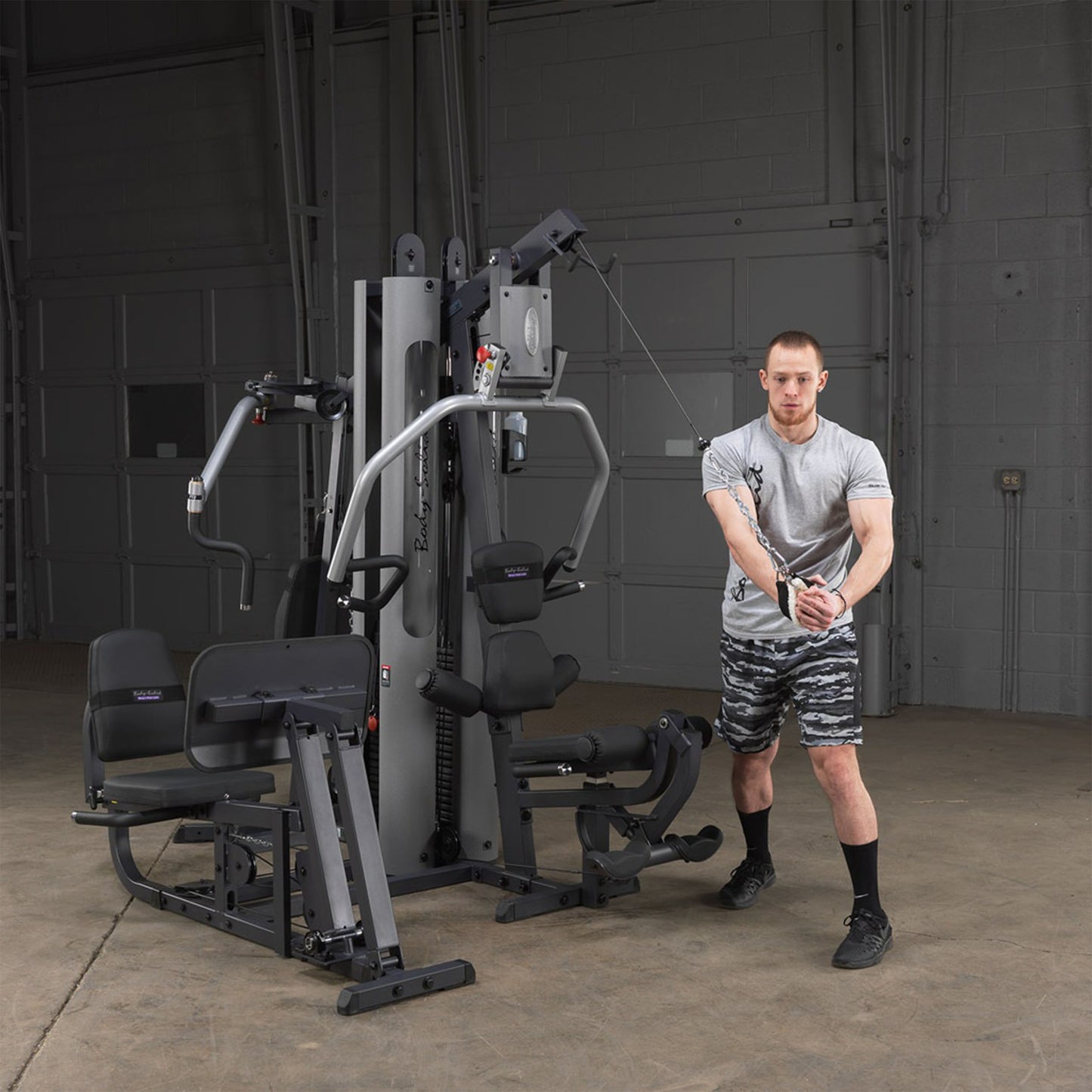 Body-Solid G9S Dual Stack Gym with Leg Press