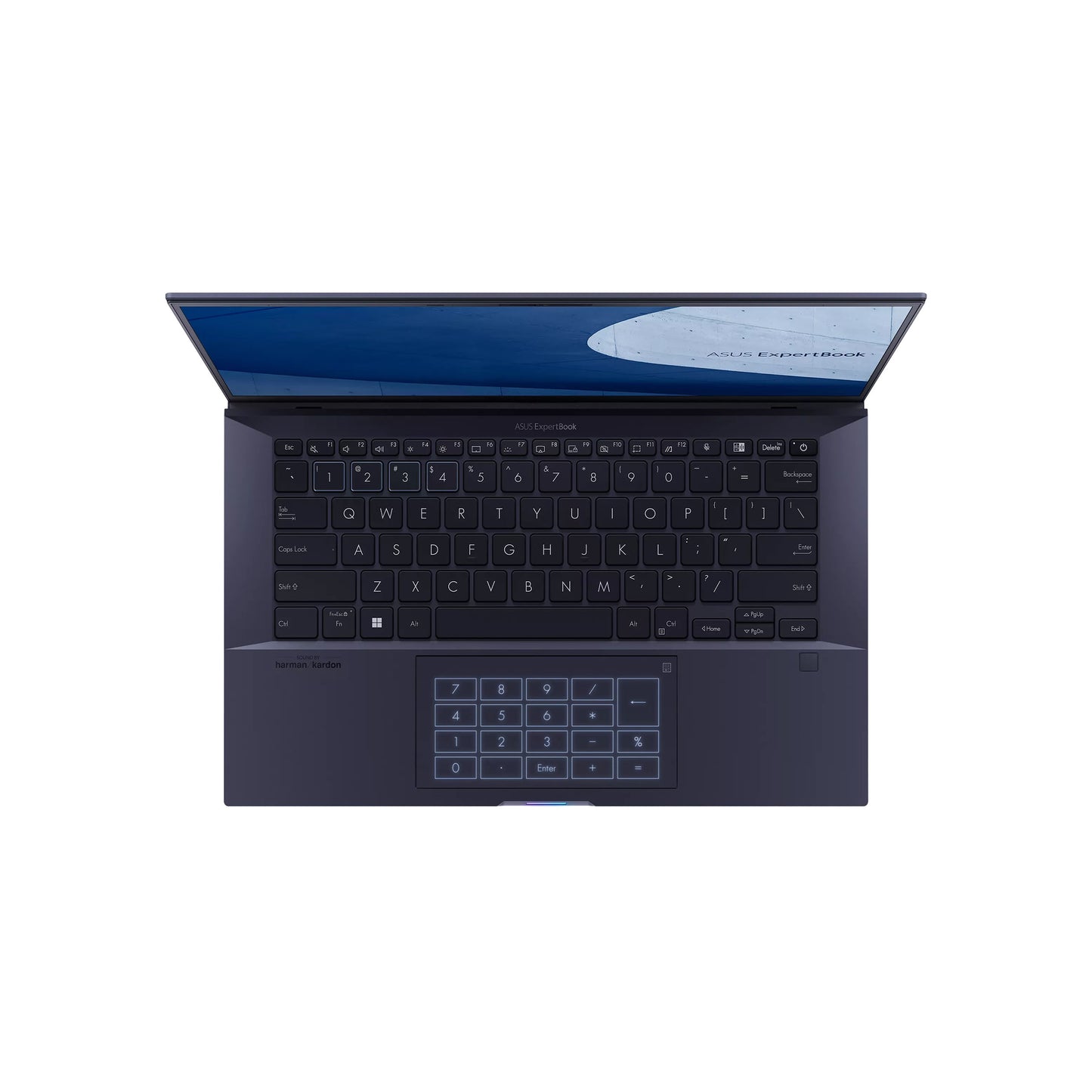 كمبيوتر محمول ASUS ExpertBook B9 Intel EVO رفيع وخفيف الوزن، B9450CBA، أسود