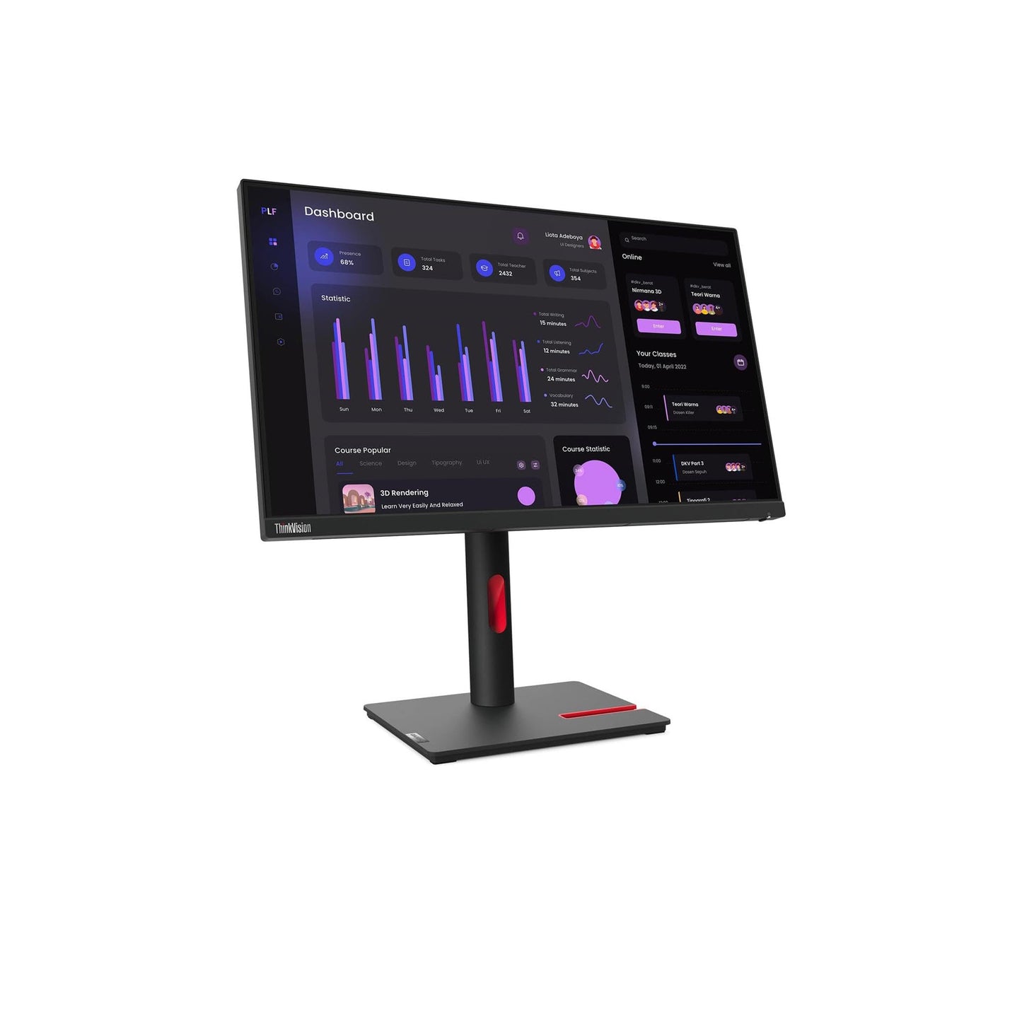 ThinkVision 23.8 inch Monitor - T24i-30