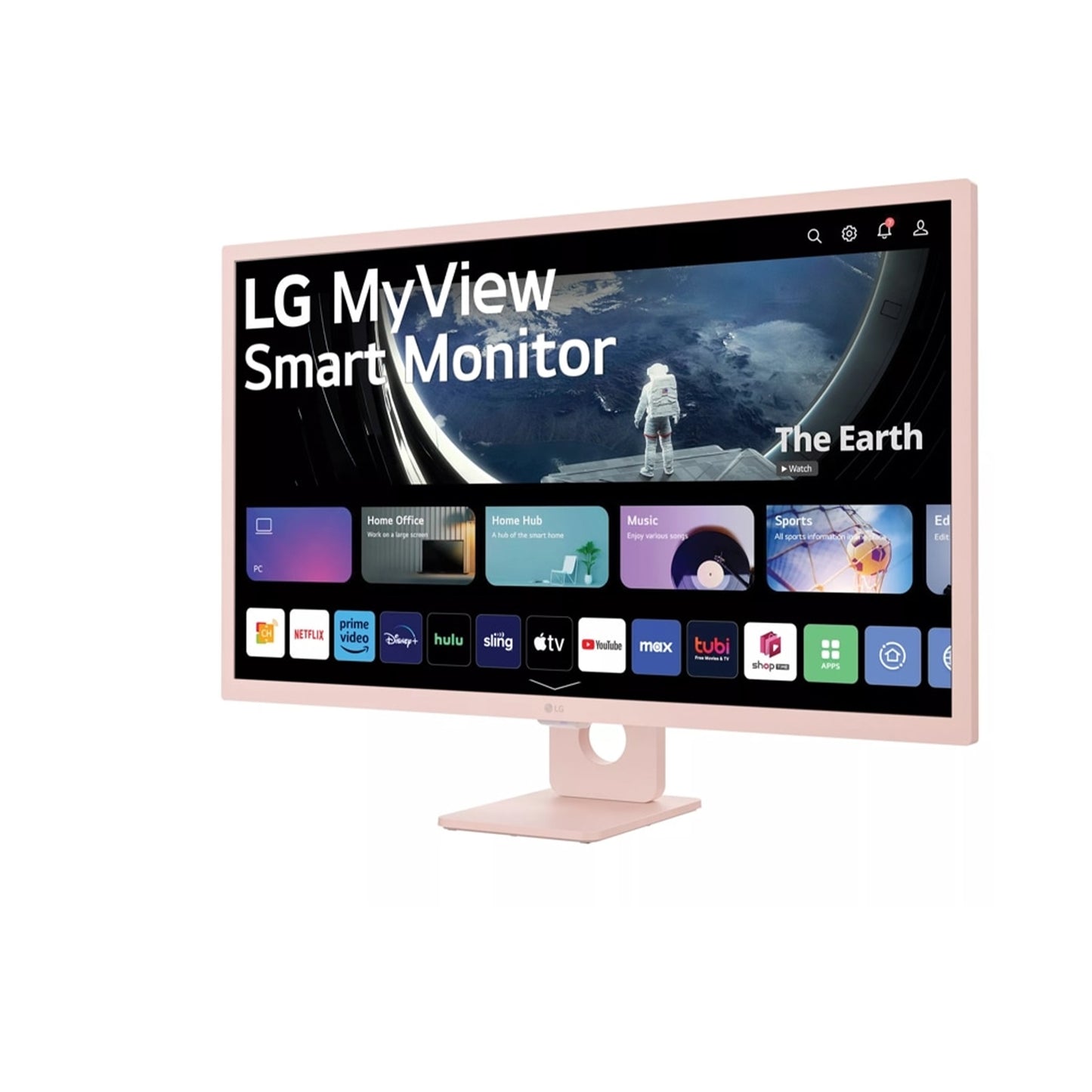 32" Full HD IPS MyView Smart Monitor with webOS and Built-in Speakers