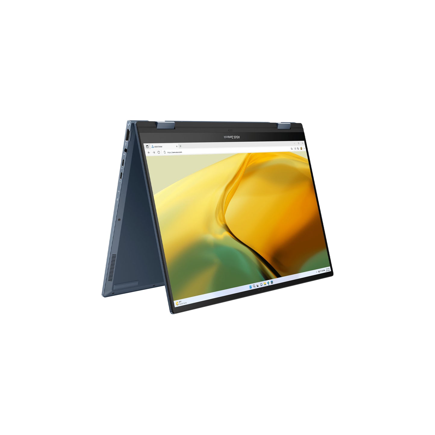 لاب توب ASUS Zenbook 14 Flip OLED، أزرق بوندر، UP3404VA 