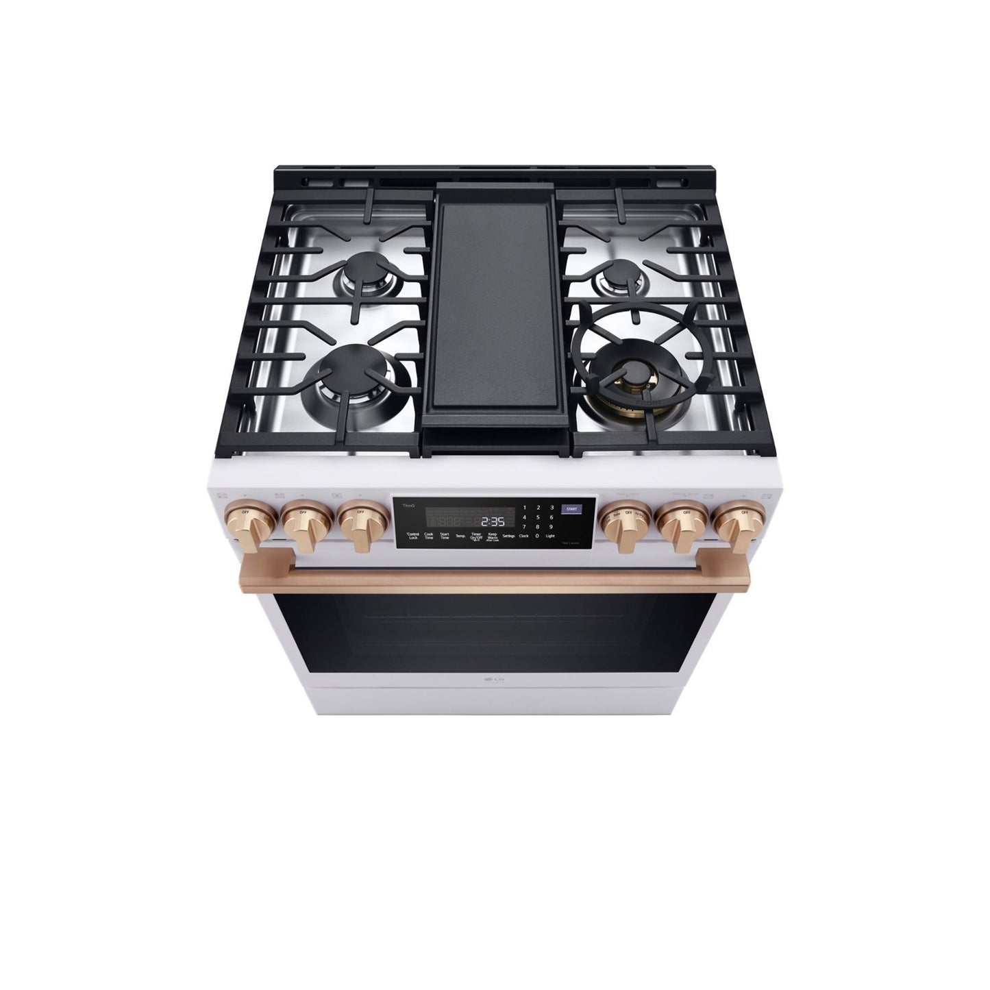 LG STUDIO 6.3 cu. ft. InstaView® Gas Slide-in Range with ProBake Convection® and Air Fry